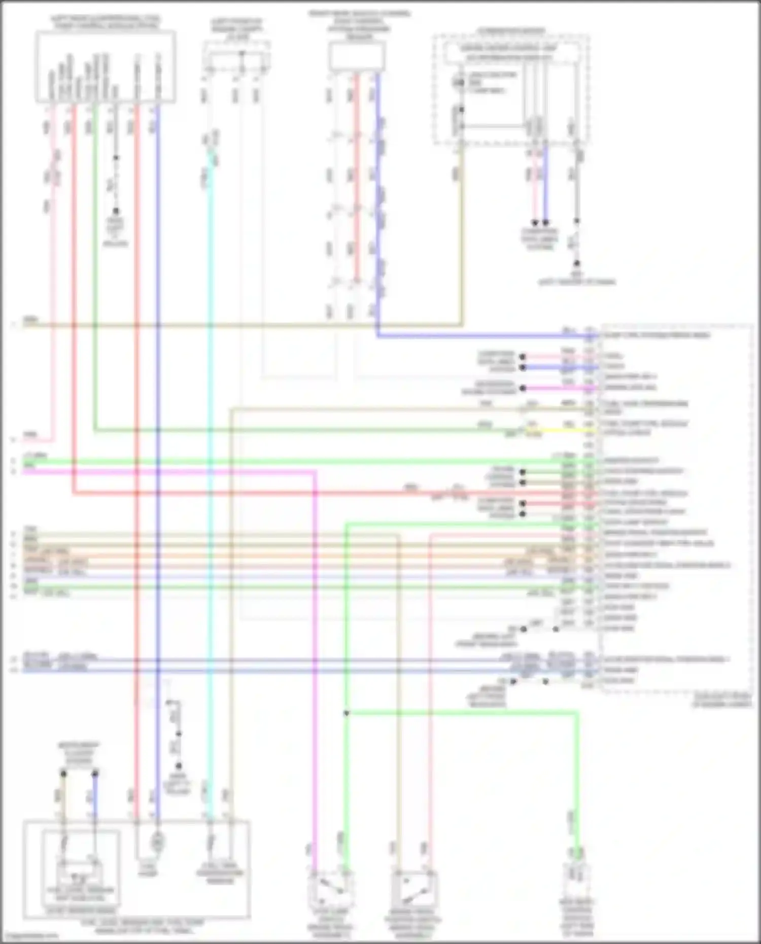 Wiring diagram pnk for Infiniti QX55 I (2020-2024) (120 of 126)