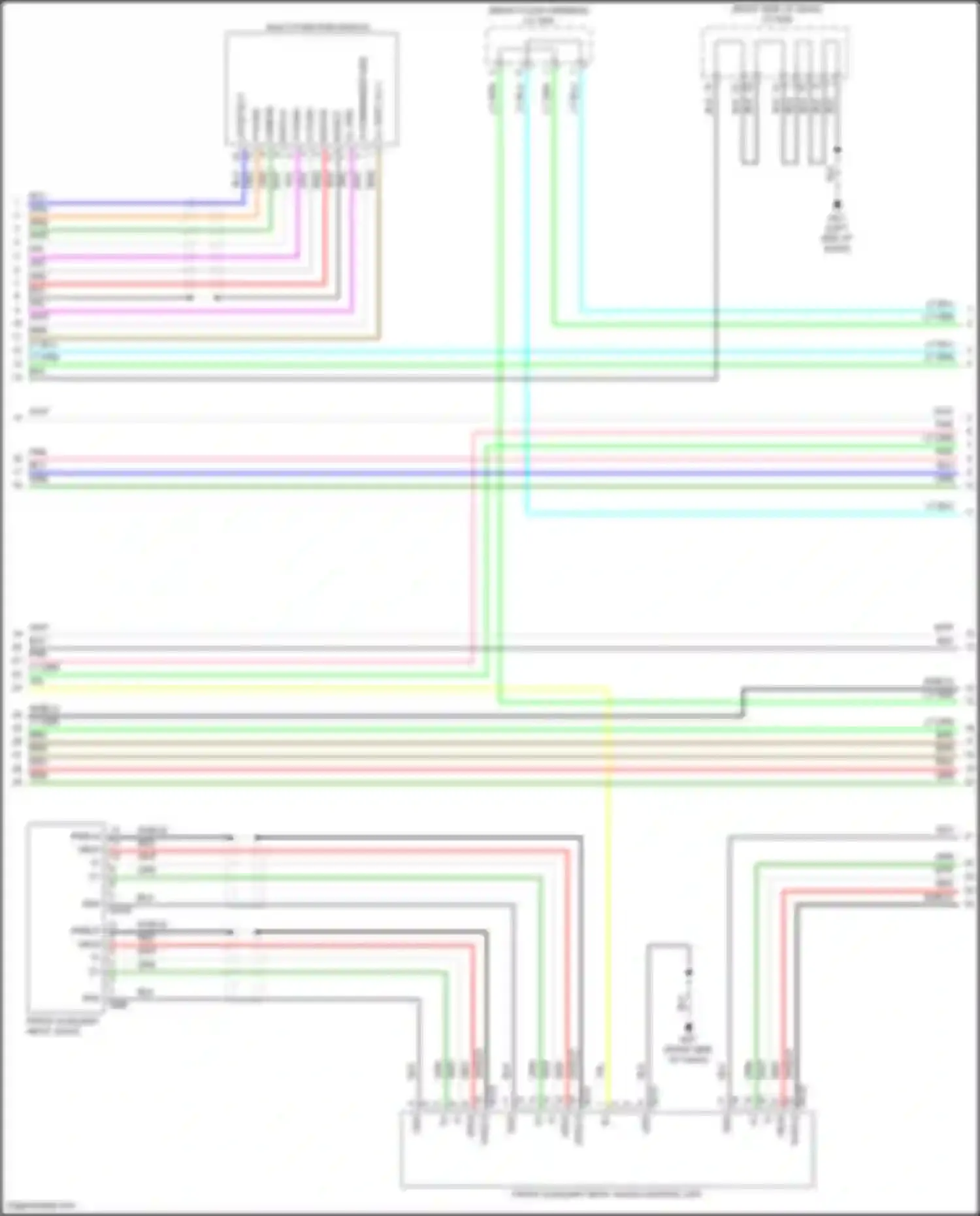 Wiring diagram encd-a for Infiniti QX55 I (2020-2024)