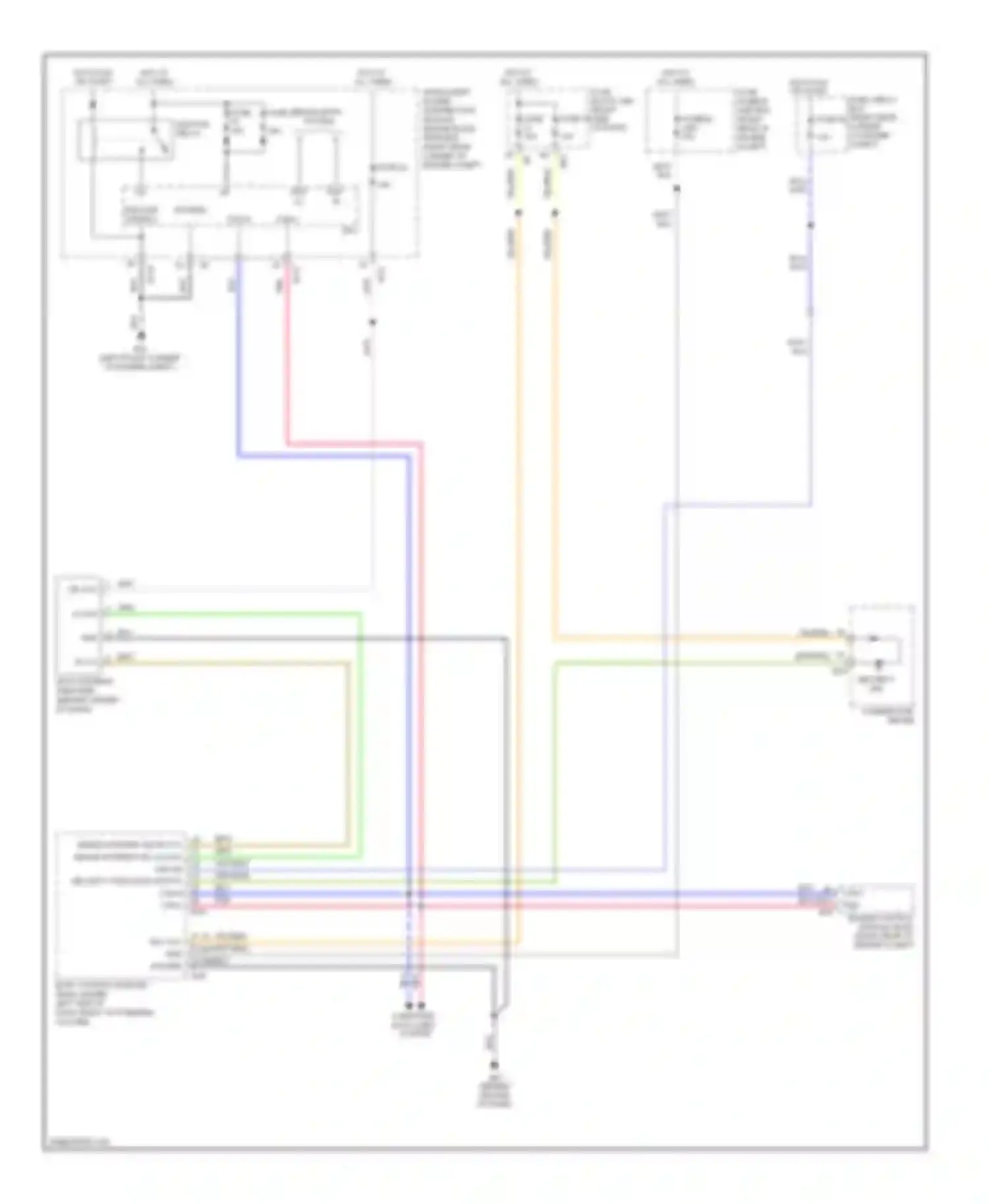 QX56 Infiniti I facelift (2007-2010): Immobilizer circuit
