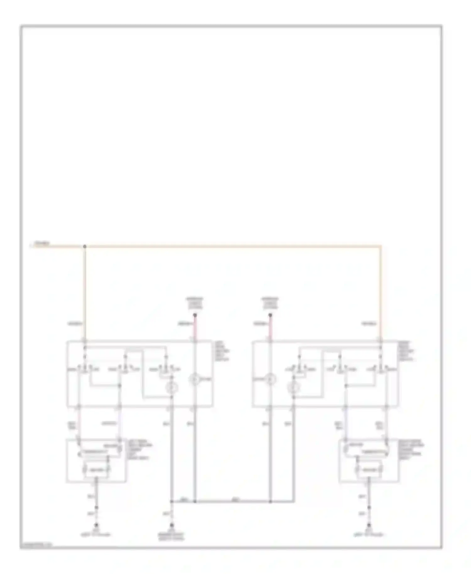QX56 Infiniti I facelift (2007-2010): Heated seats circuit (2 of 2)