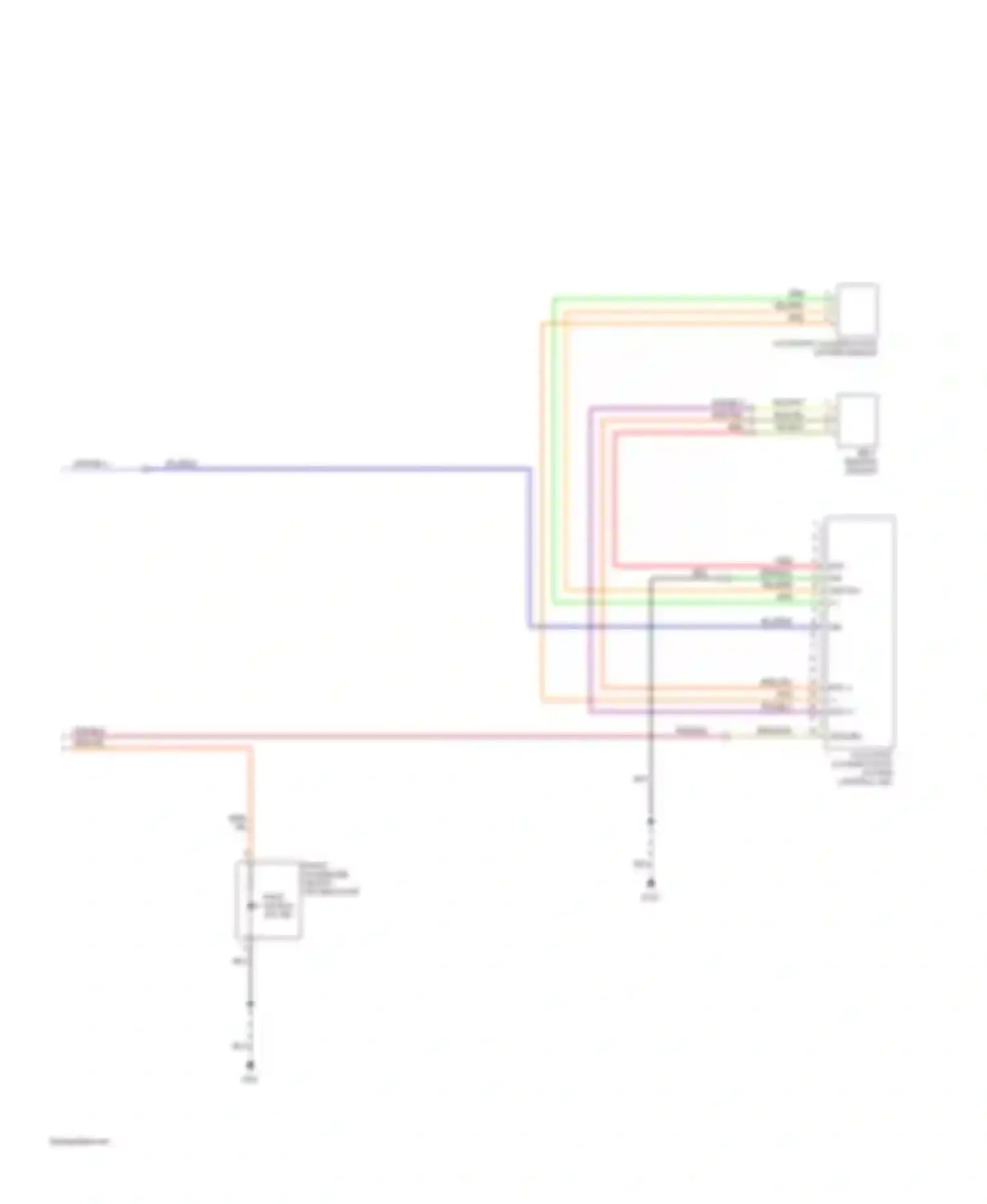 QX56 Infiniti I facelift (2007-2010): Supplemental restraints circuit (3 of 3)