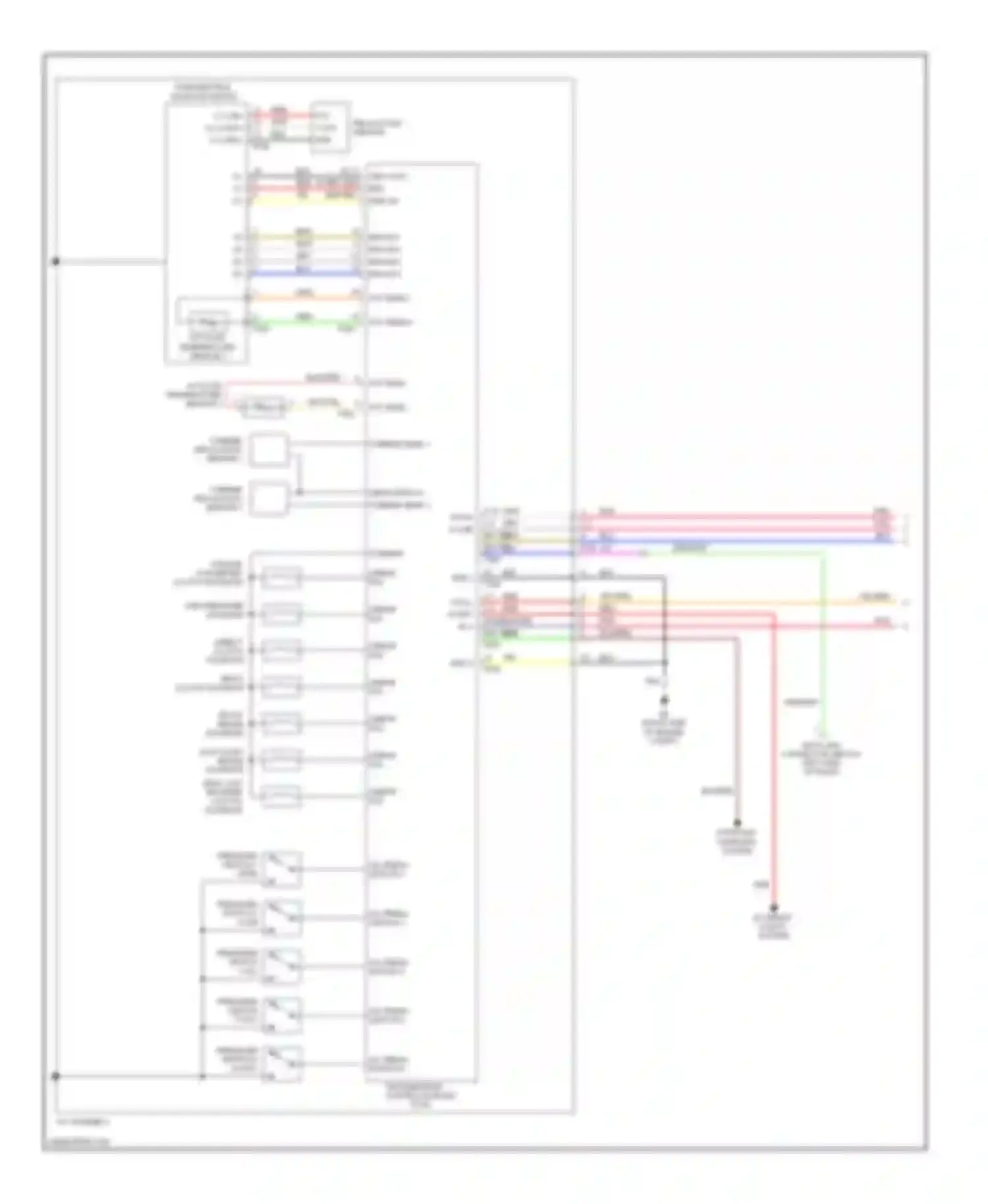 QX56 Infiniti I facelift (2007-2010): A/t circuit (1 of 2)