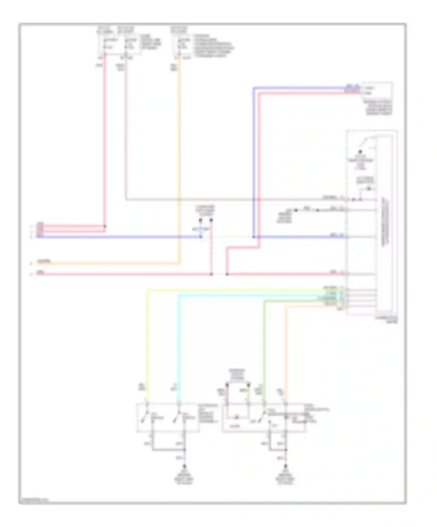 QX56 Infiniti I facelift (2007-2010): A/t circuit (2 of 2)