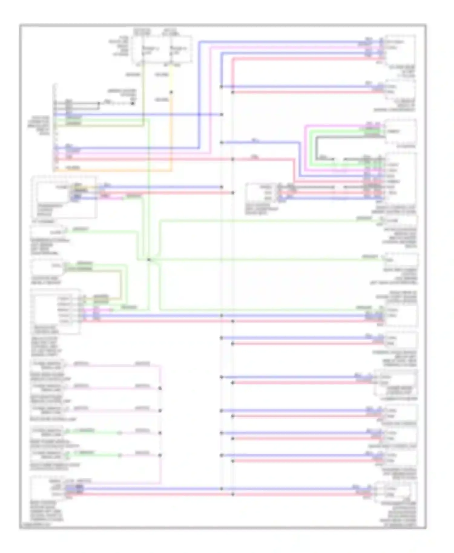 QX56 Infiniti I (2004-2007): Computer data lines circuit