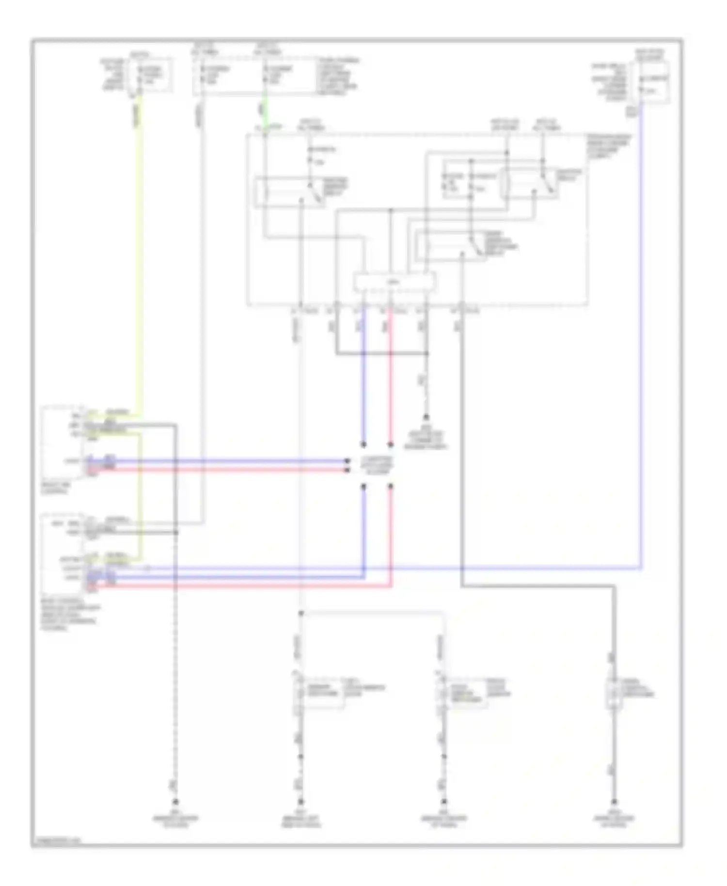 QX56 Infiniti I (2004-2007): Defoggers circuit