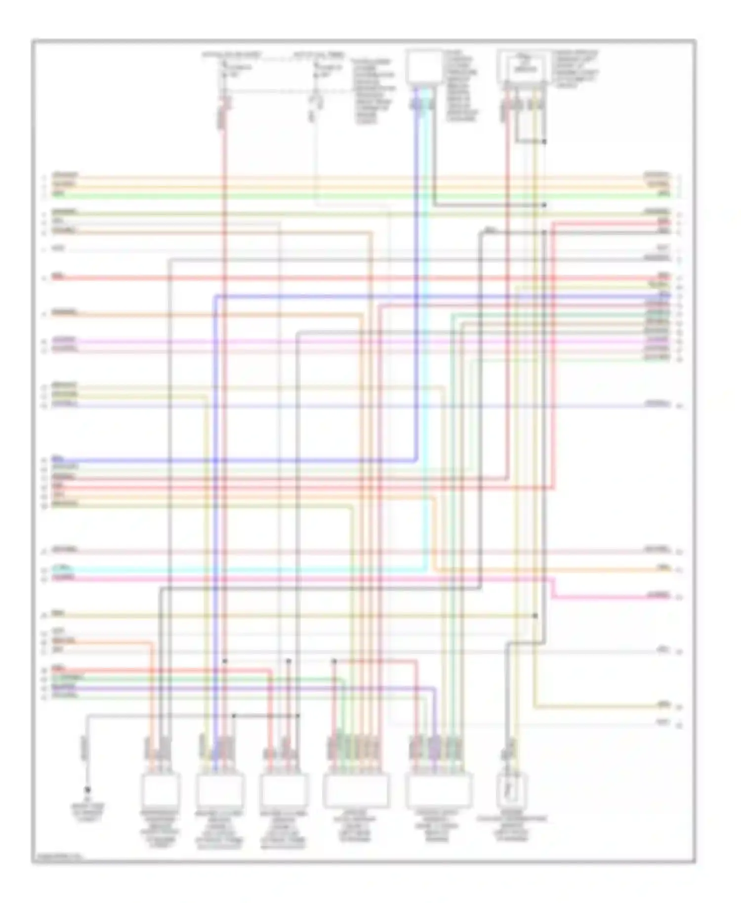 QX56 Infiniti I (2004-2007): Wiring diagram engine performance 5.6l (3 of 4)