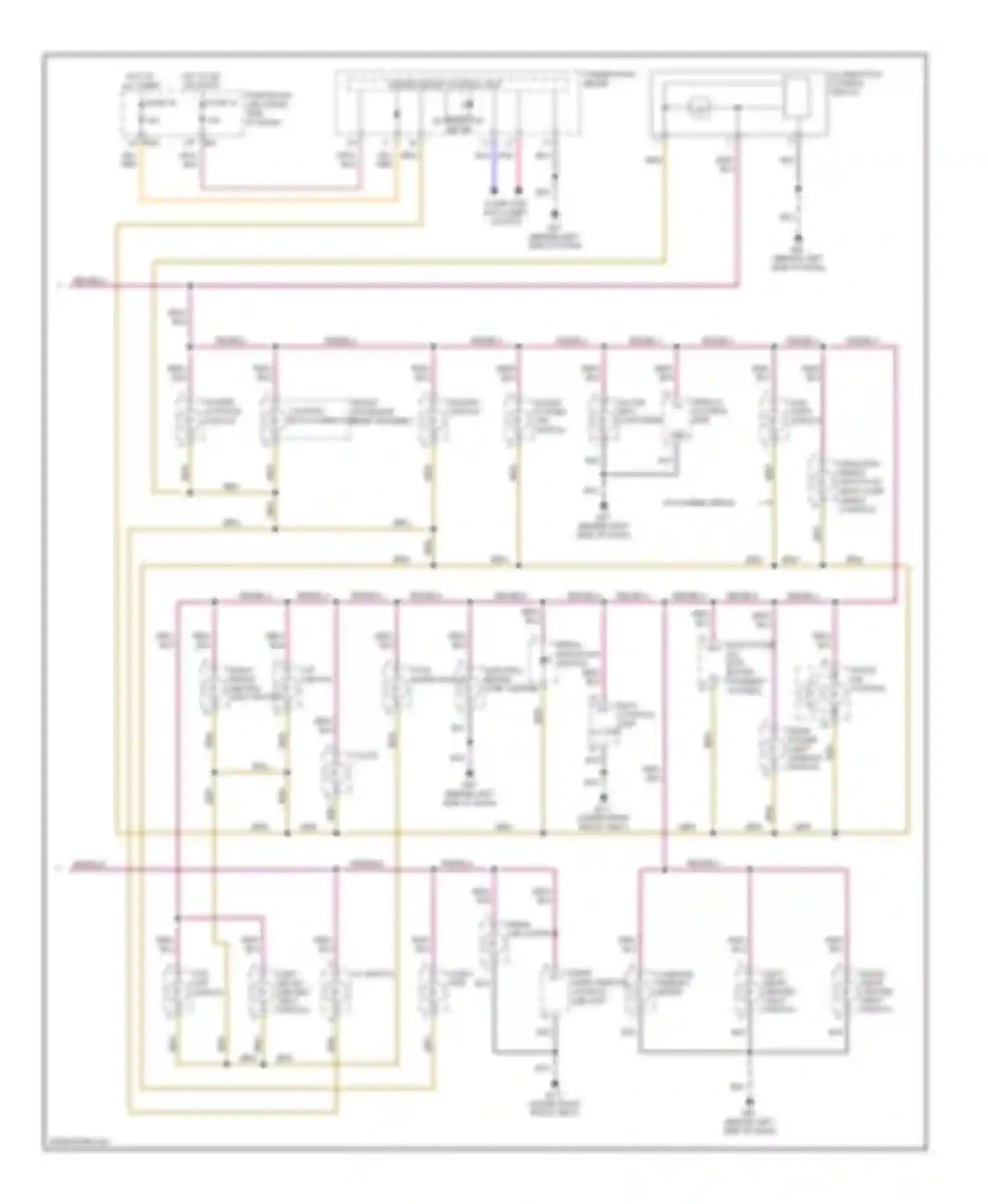 QX56 Infiniti I (2004-2007): Instrument illumination circuit (2 of 2)