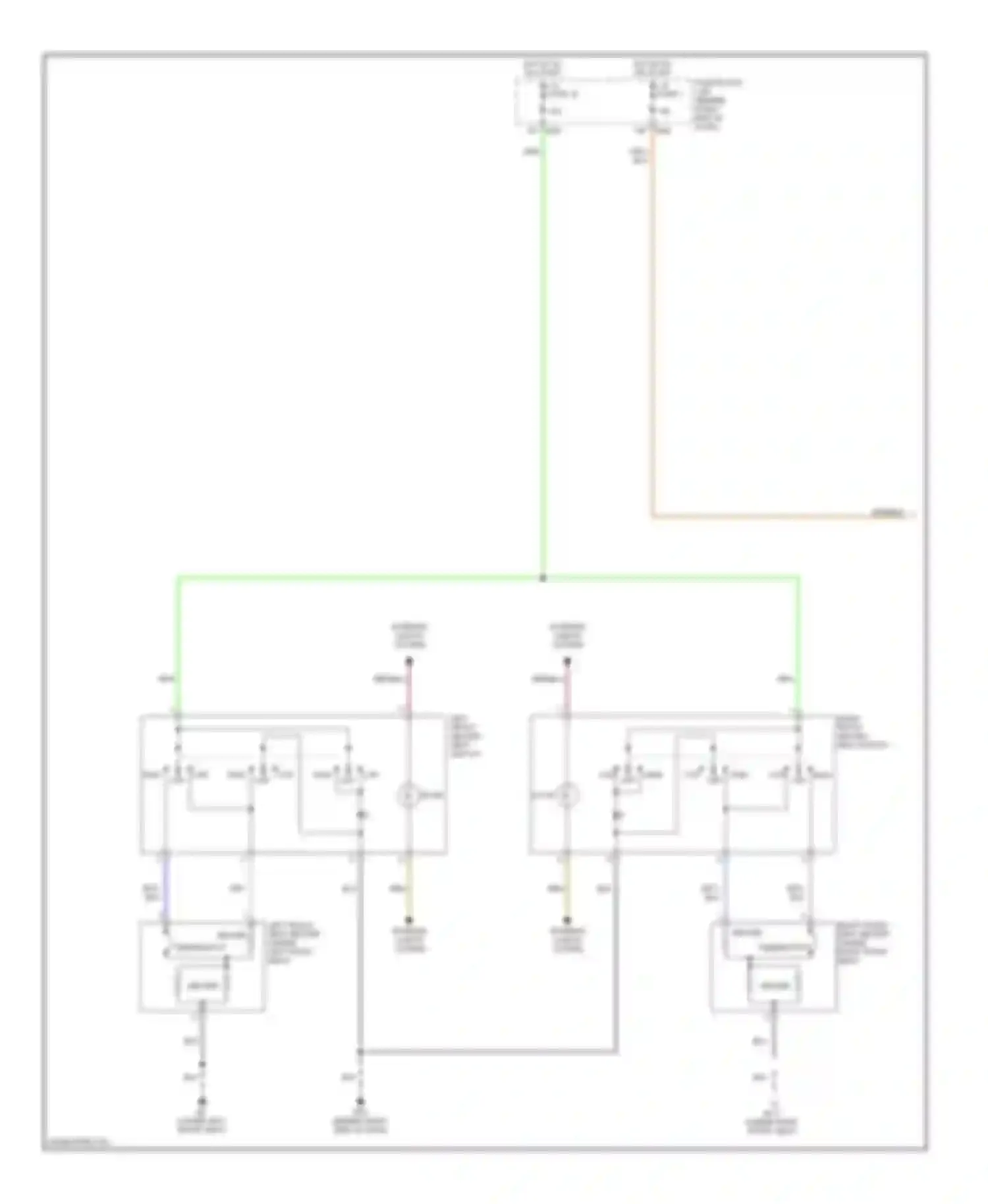 QX56 Infiniti I (2004-2007): Heated seats circuit (1 of 2)