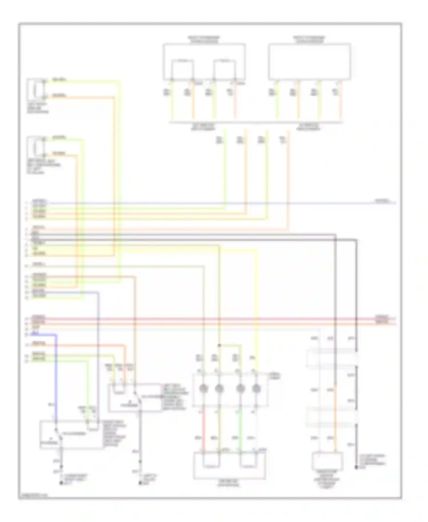 QX56 Infiniti I (2004-2007): Supplemental restraints circuit (2 of 3)