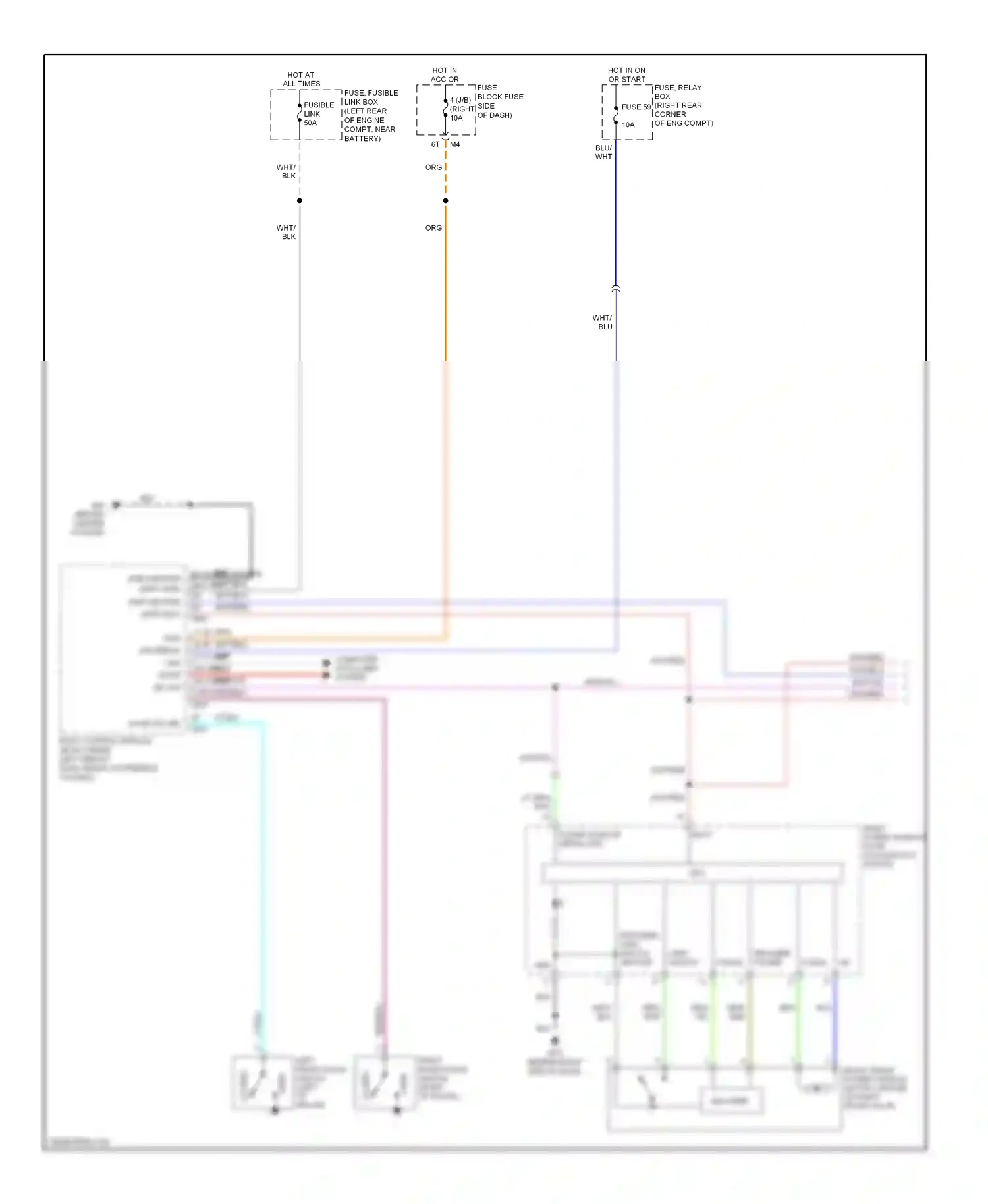 Infiniti QX56 I (2004-2007) encoder wiring diagram  (2 of 3)