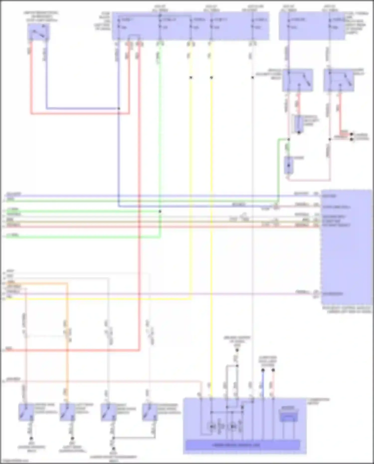 QX56 Infiniti II (2010-2013): Forced entry circuit (4 of 4)