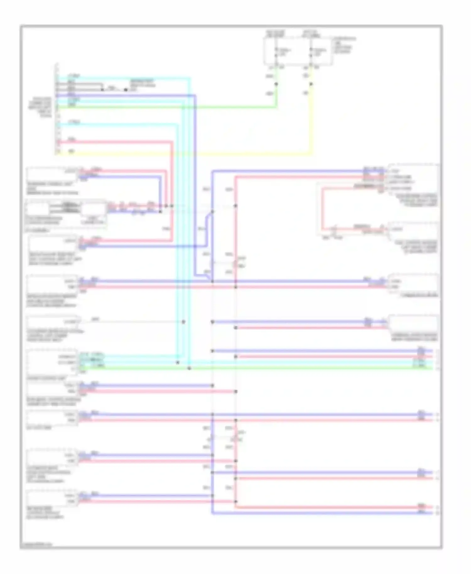 QX56 Infiniti II (2010-2013): Computer data lines circuit, without icc (1 of 2)