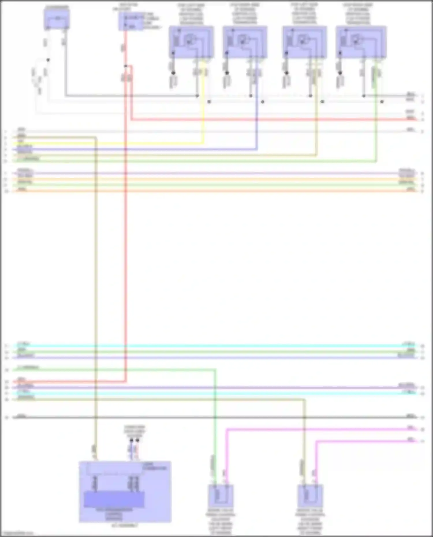 QX56 Infiniti II (2010-2013): Wiring diagram engine performance 5.6l (2 of 7)