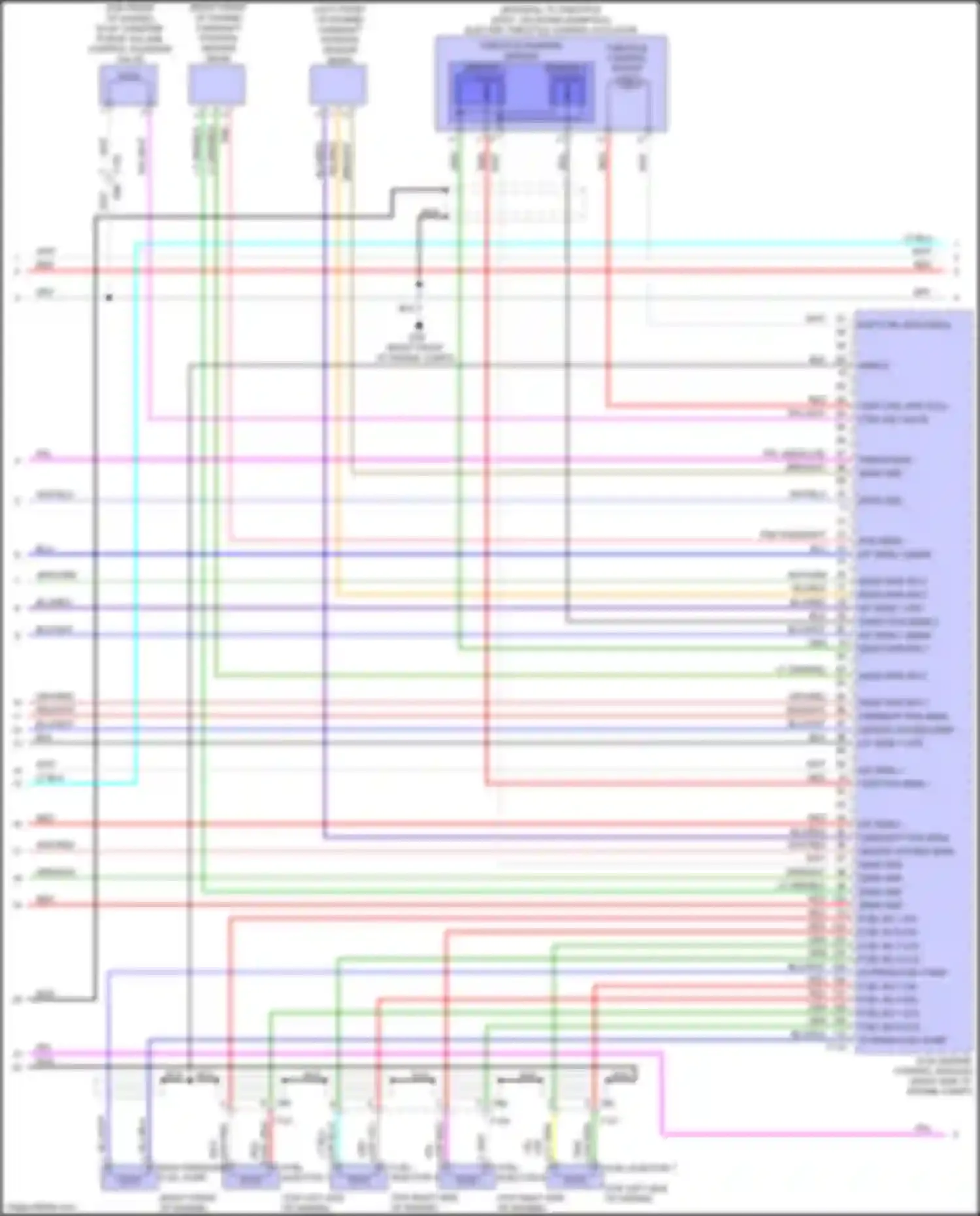 QX56 Infiniti II (2010-2013): Wiring diagram engine performance 5.6l (4 of 7)