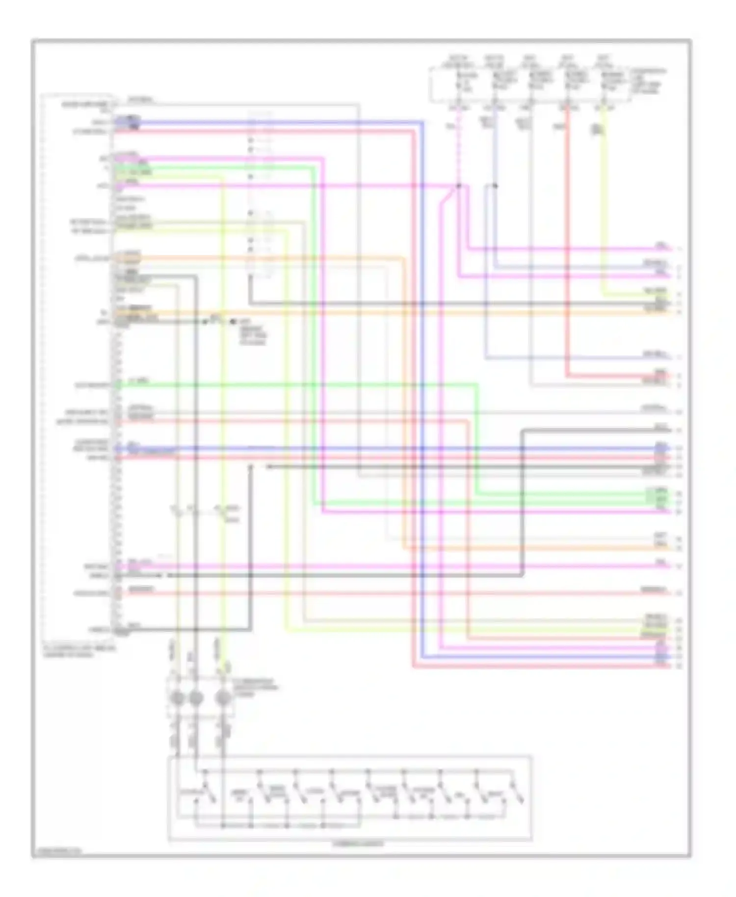 QX56 Infiniti II (2010-2013): Navigation circuit (1 of 7)