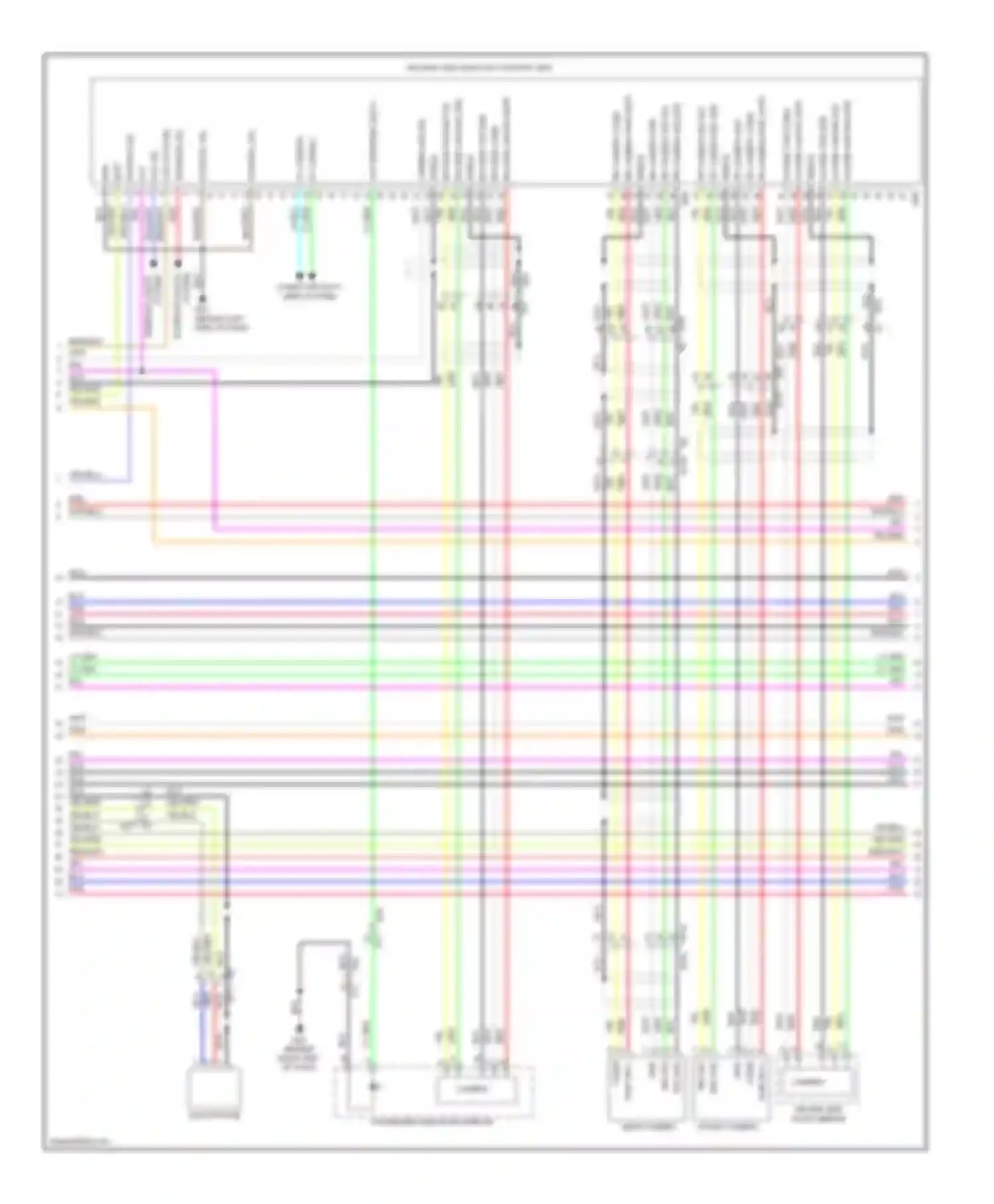 QX56 Infiniti II (2010-2013): Navigation circuit (3 of 7)