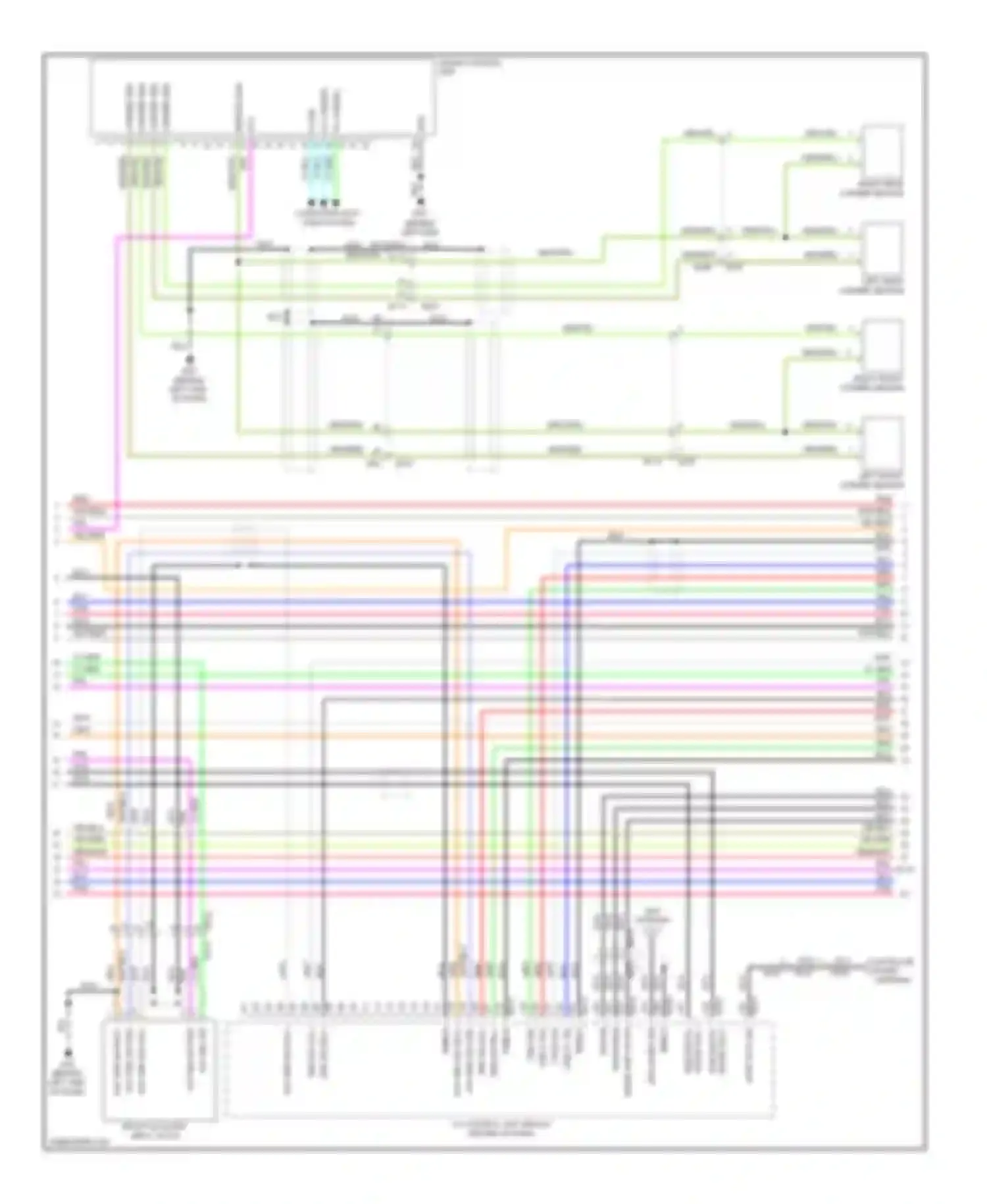 QX56 Infiniti II (2010-2013): Navigation circuit (4 of 7)