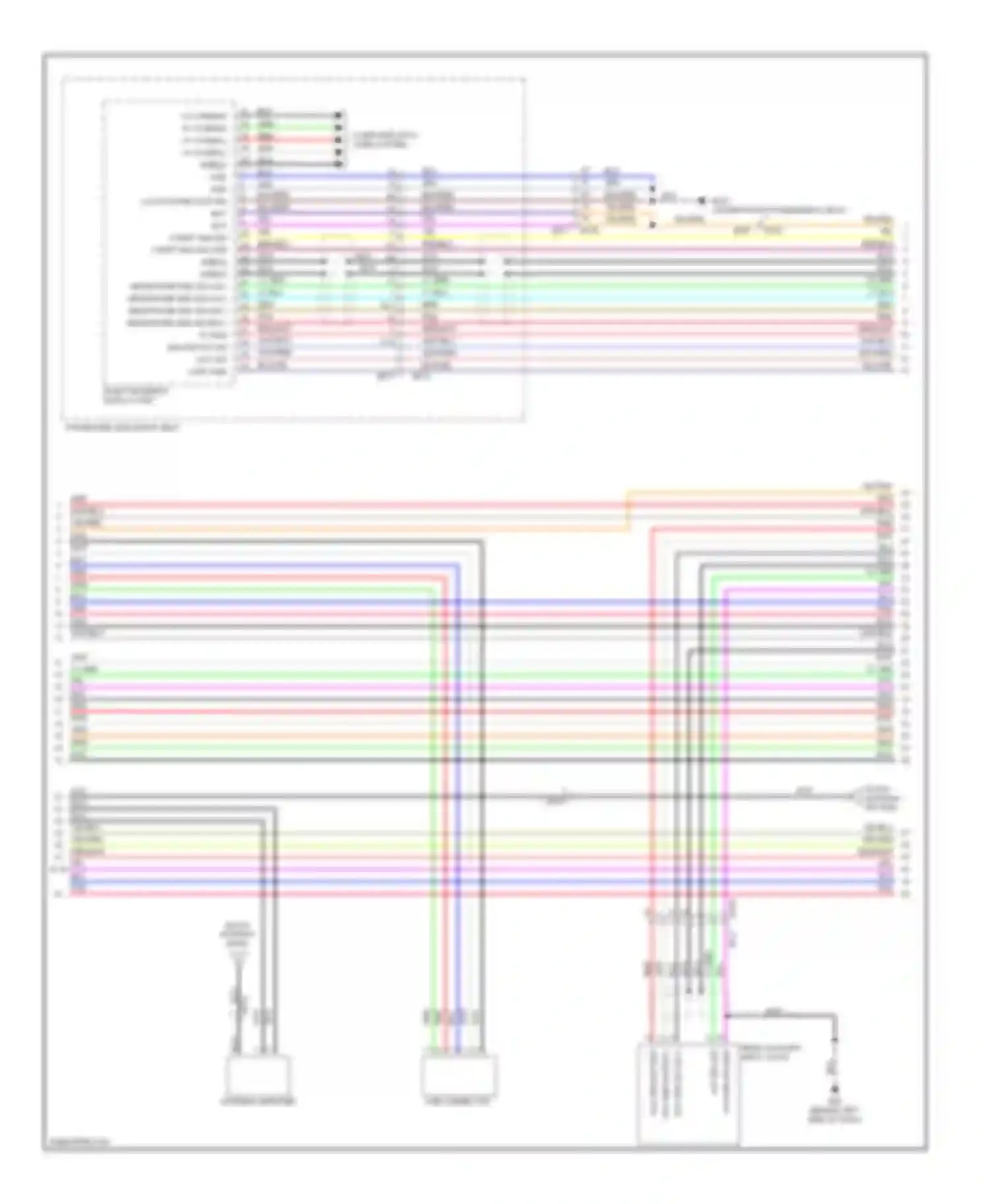 QX56 Infiniti II (2010-2013): Navigation circuit (5 of 7)