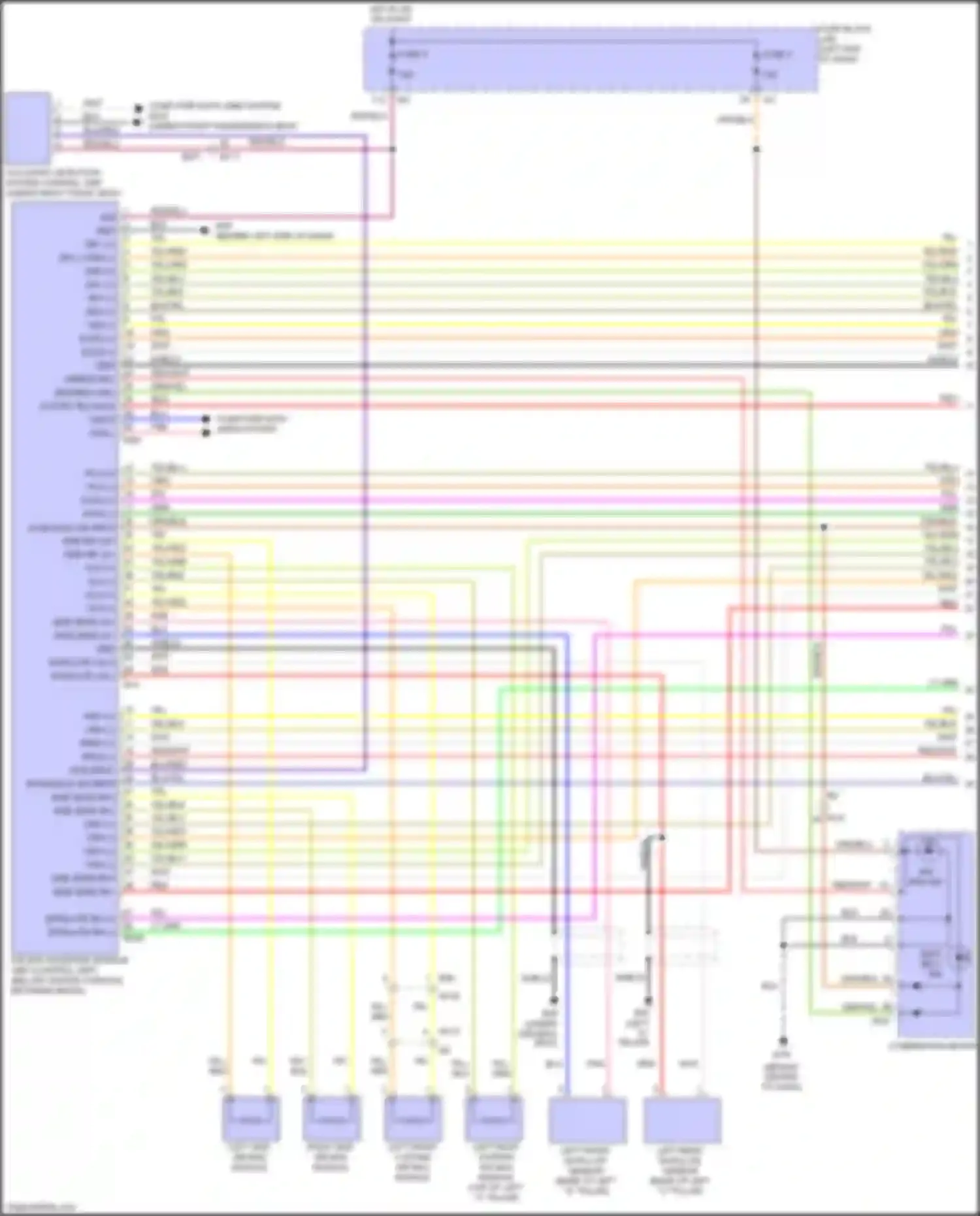 QX56 Infiniti II (2010-2013): Supplemental restraints circuit (1 of 3)