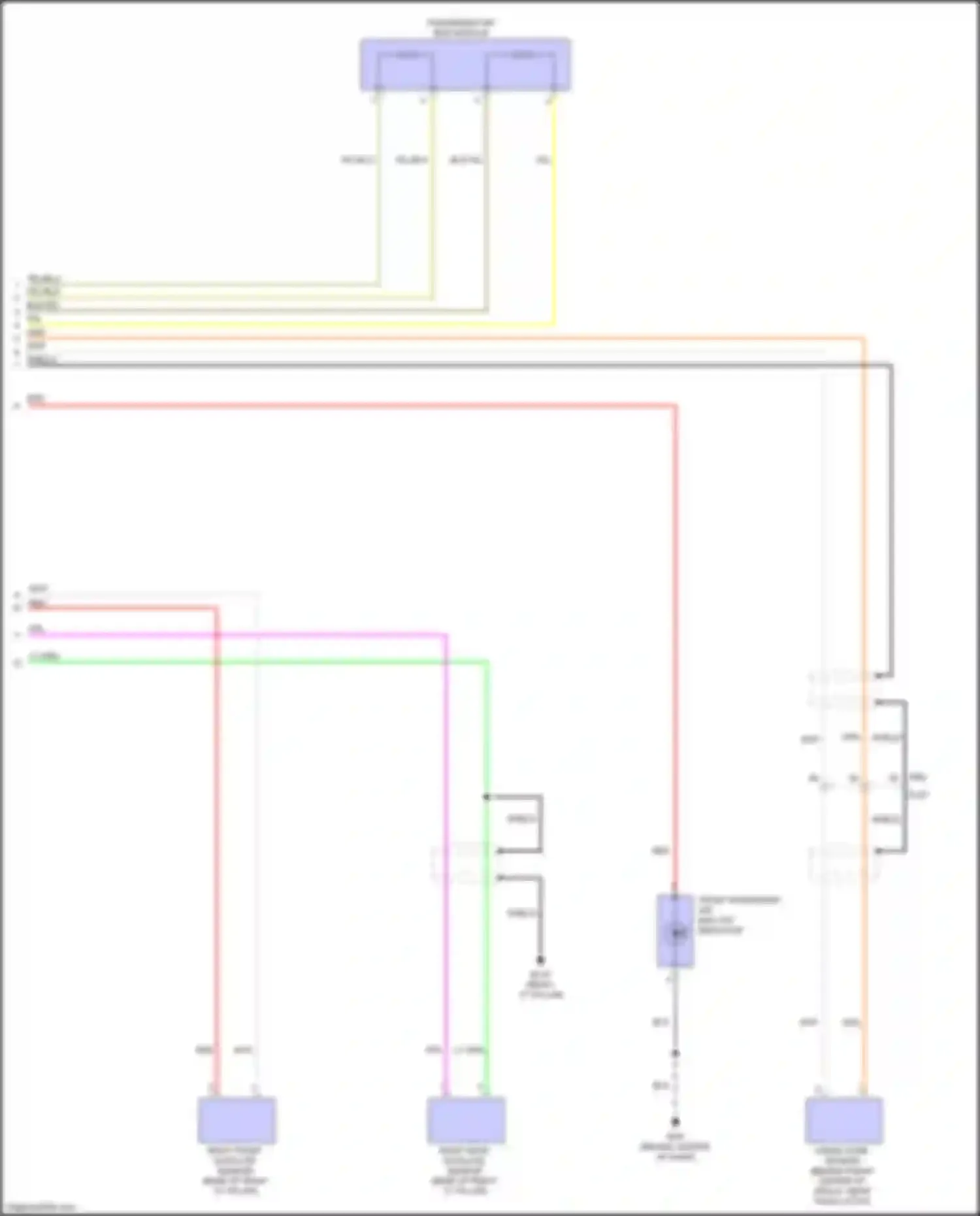 QX56 Infiniti II (2010-2013): Supplemental restraints circuit (3 of 3)