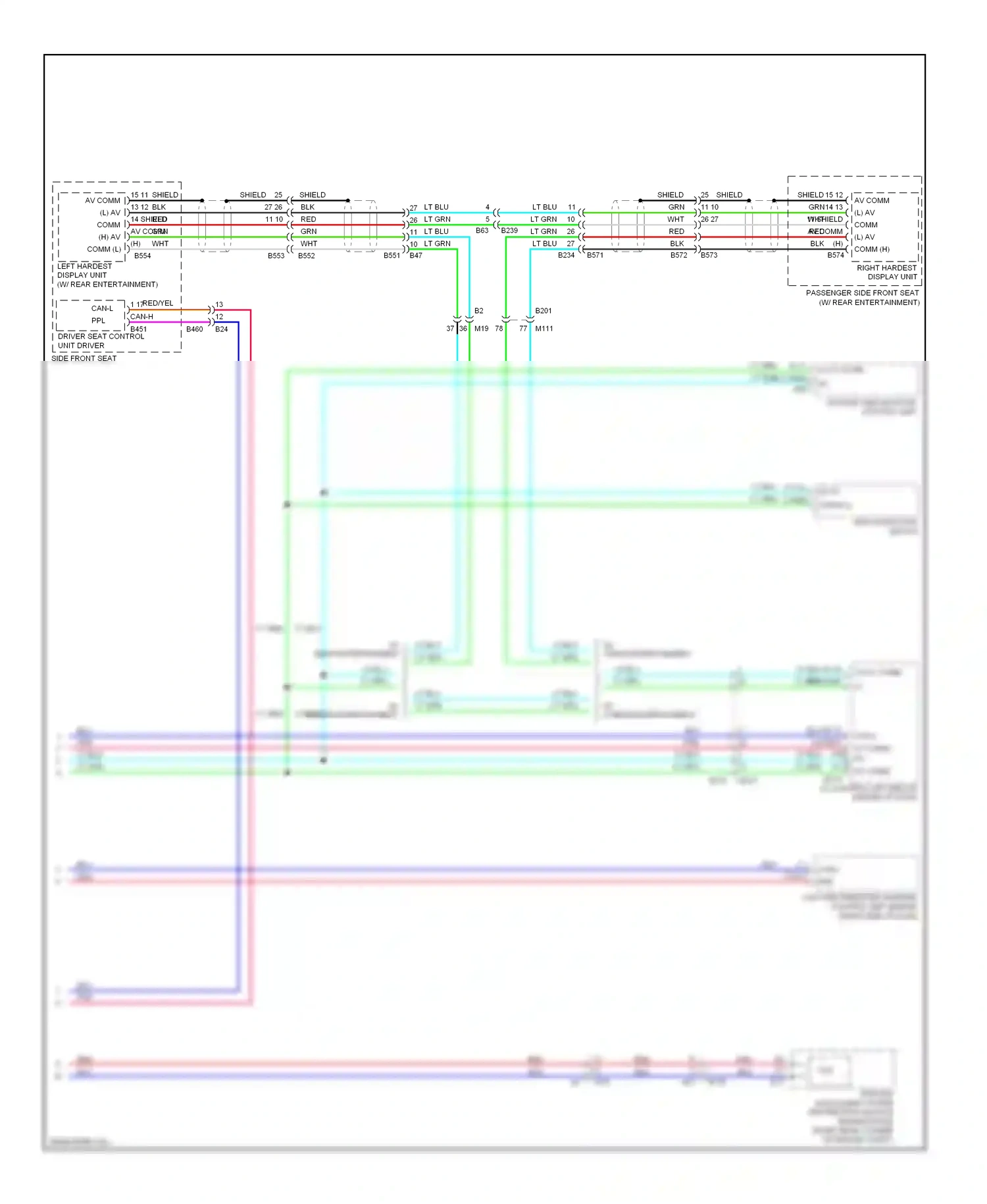 Infiniti QX56 II (2010-2013) multi- function switch wiring diagram  (4 of 11)