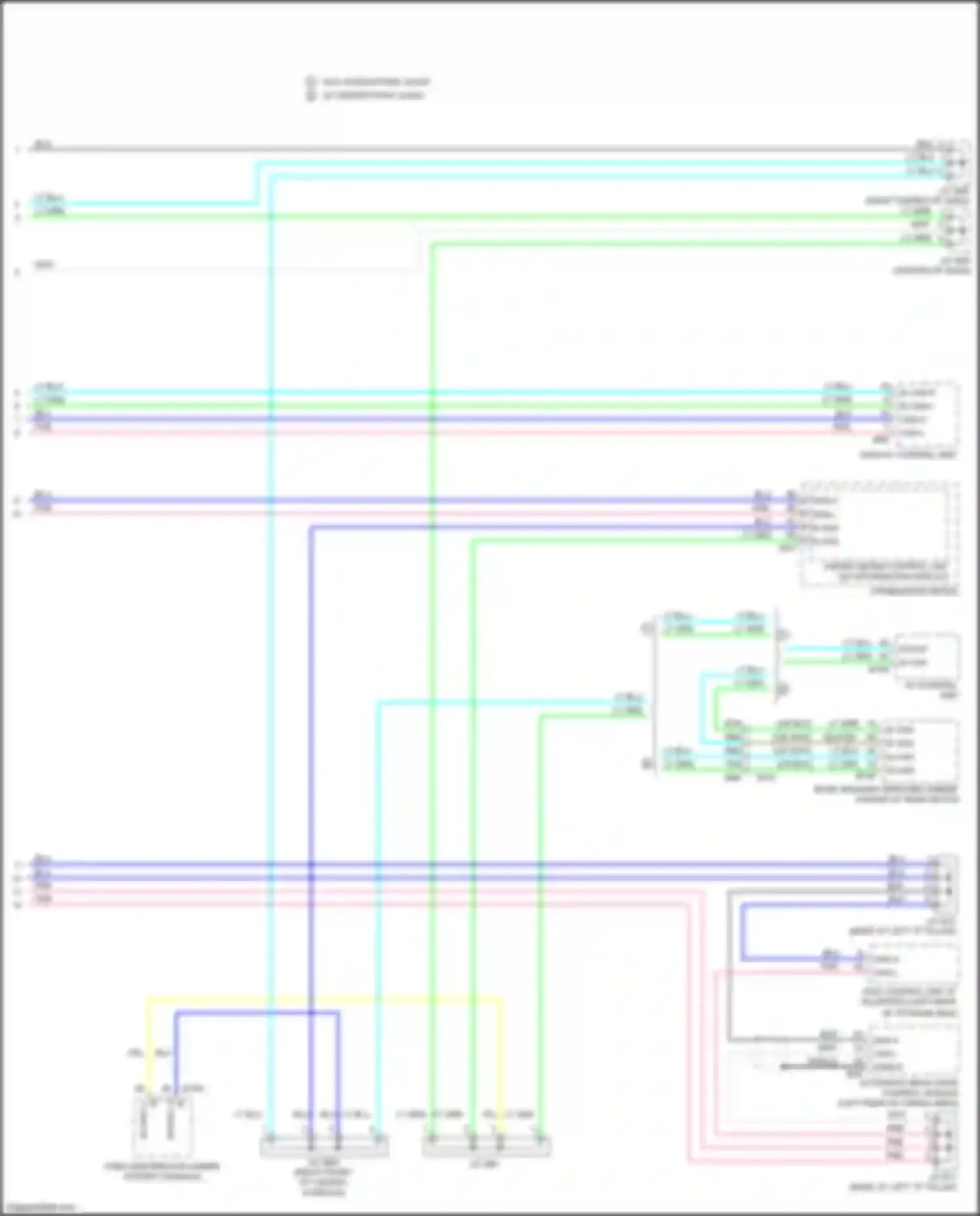 QX60 Infiniti I facelift (2016-2021): Computer data lines circuit, except hybrid w/ can gateway w/o icc (3 of 3)