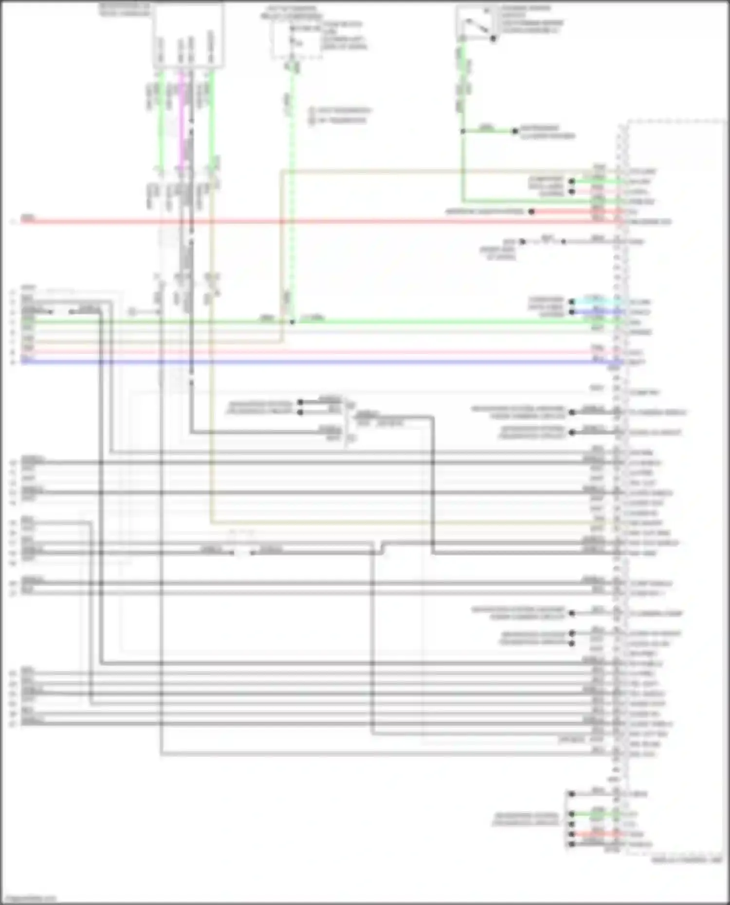 QX60 Infiniti I facelift (2016-2021): Radio circuit, hybrid (7 of 7)