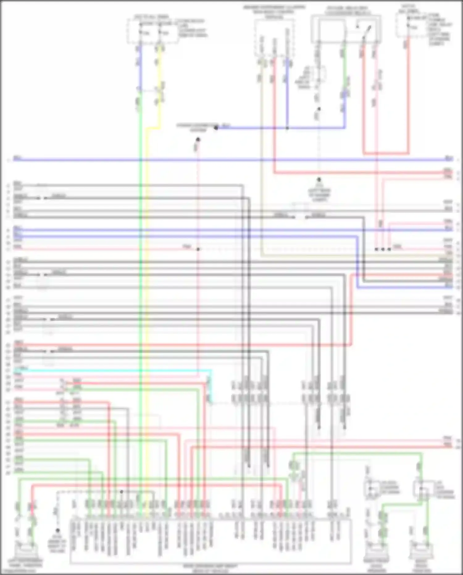 Wiring diagram acc rly out for Infiniti QX60 I facelift (2016-2021) (6 of 11)