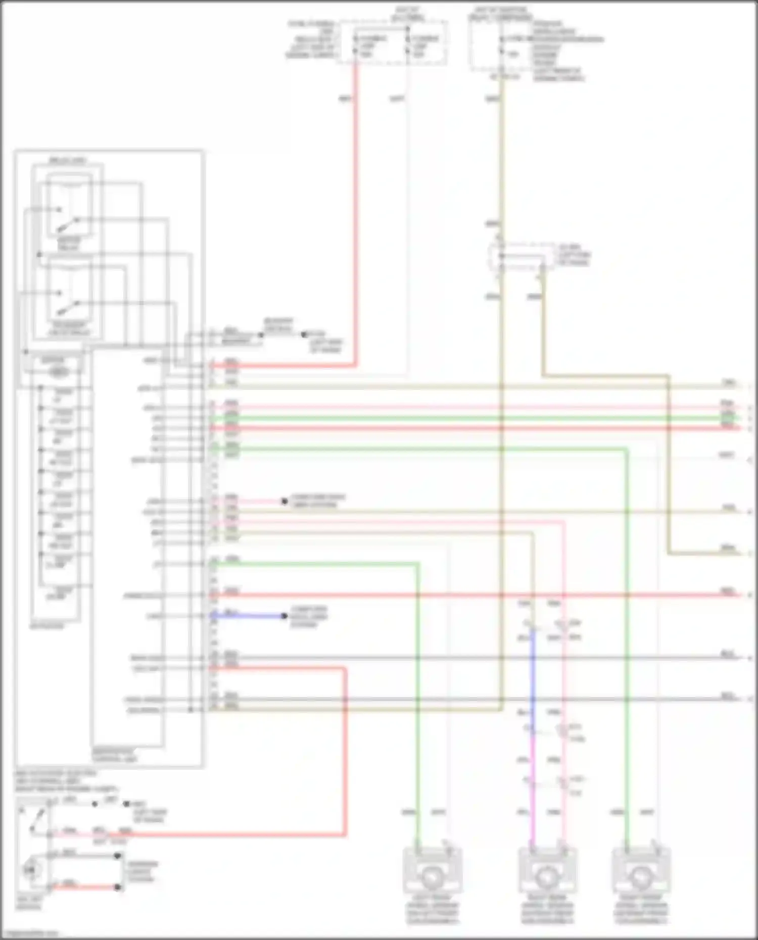 Wiring diagram assm vcc for Infiniti QX60 I facelift (2016-2021) (1 of 1)