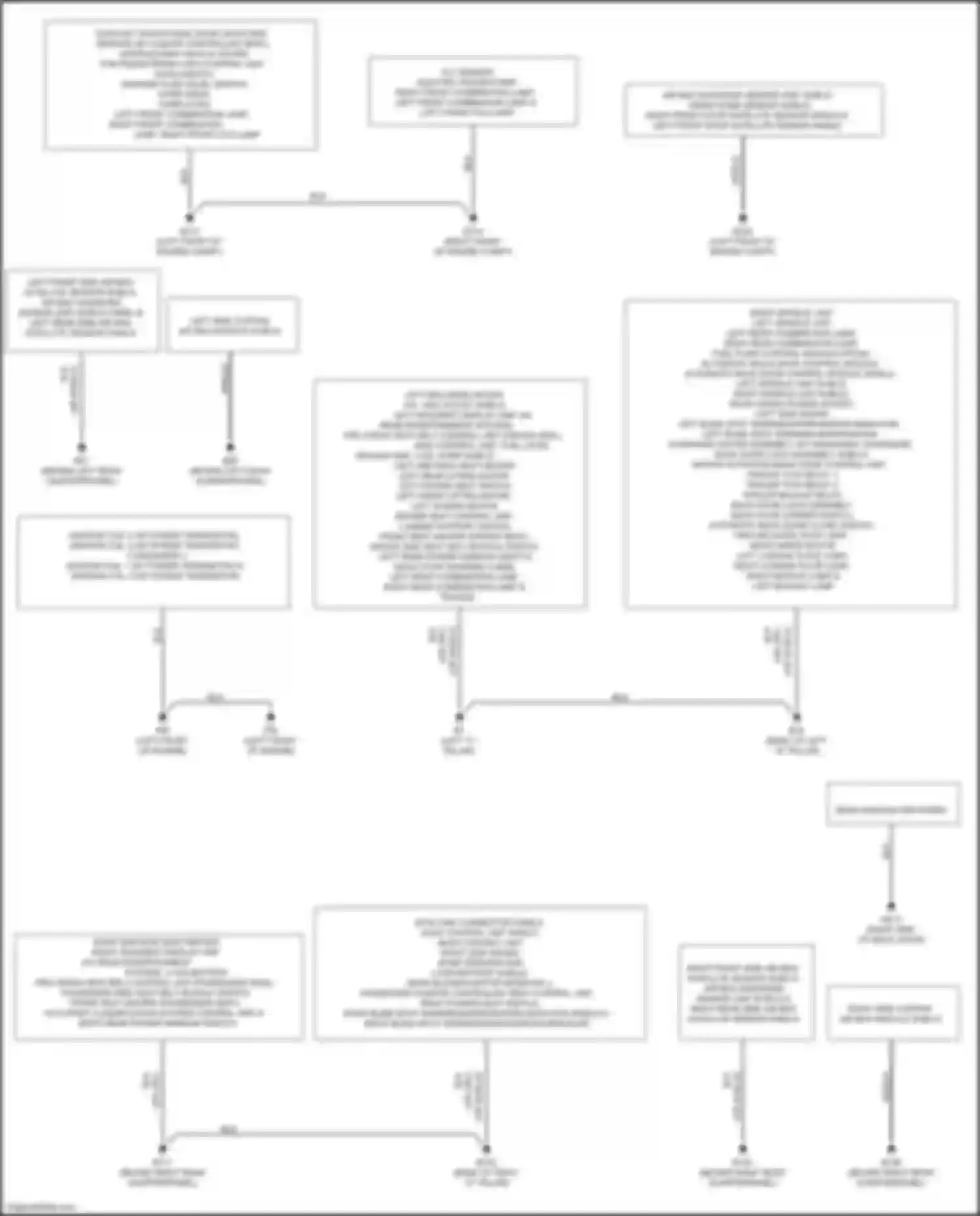 Wiring diagram awd control unit, fuel level sensor unit, fuel pump shield, for Infiniti QX60 I facelift (2016-2021) (1 of 1)