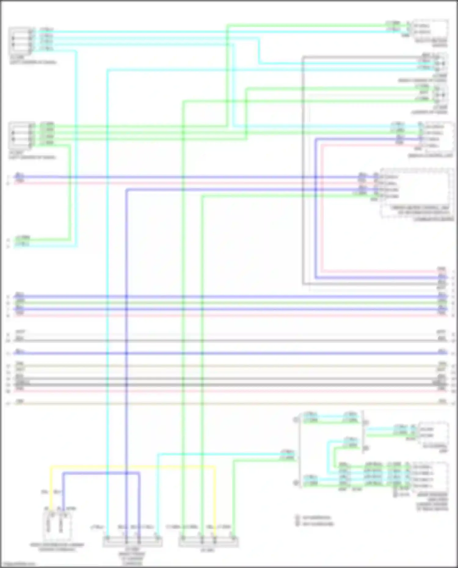 Wiring diagram can-h for Infiniti QX60 I facelift (2016-2021) (48 of 90)