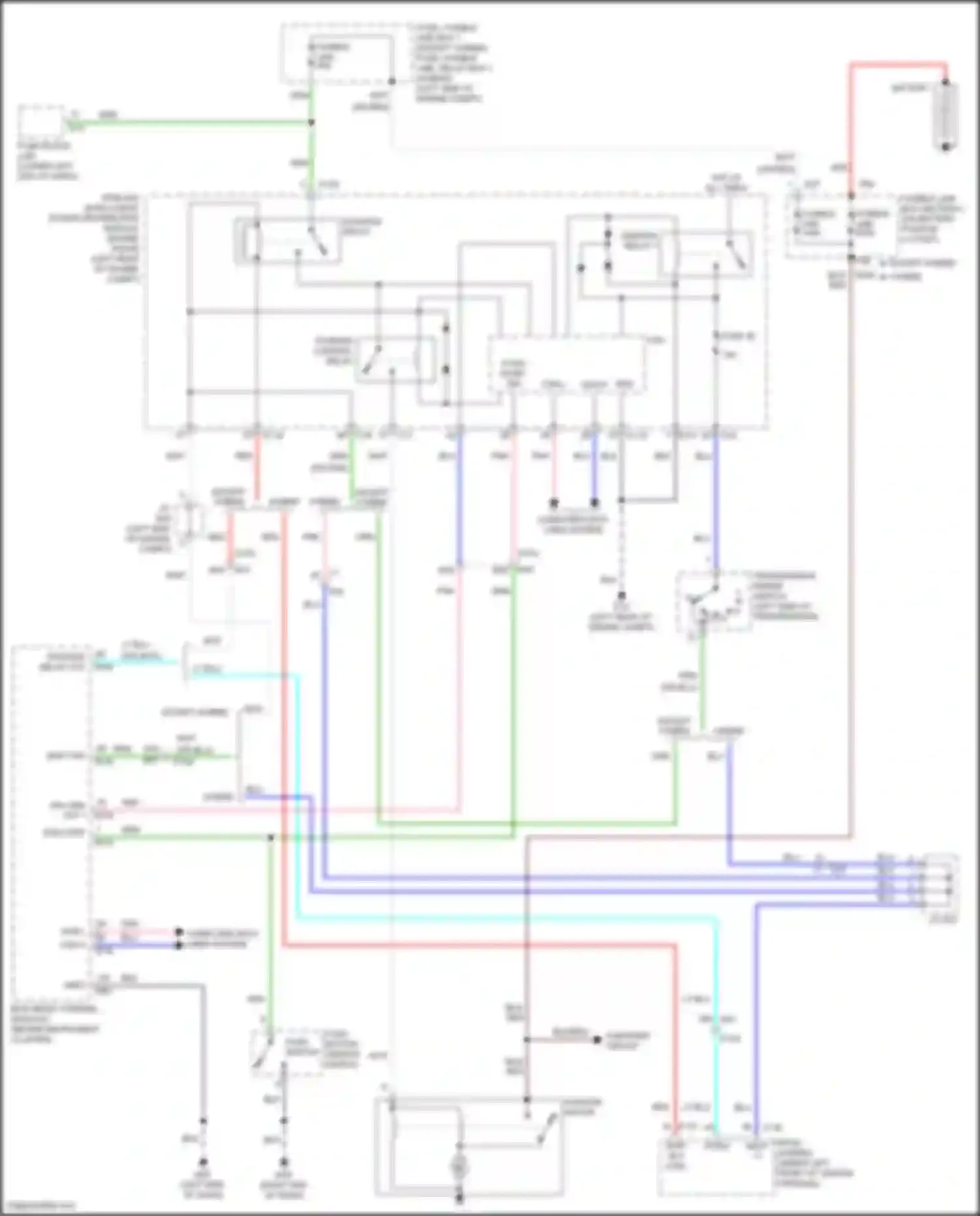 Wiring diagram computer data lines system for Infiniti QX60 I facelift (2016-2021) (40 of 102)