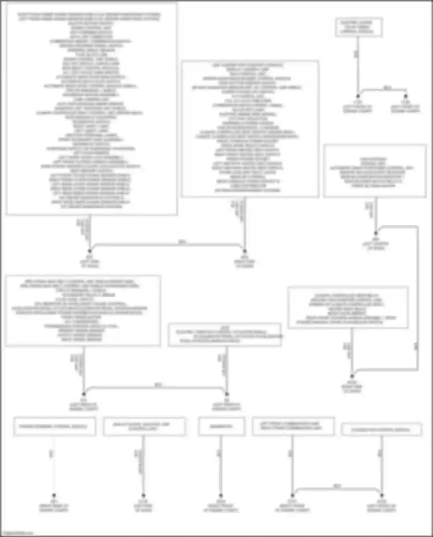 Wiring diagram control unit) for Infiniti QX60 I facelift (2016-2021) (3 of 4)