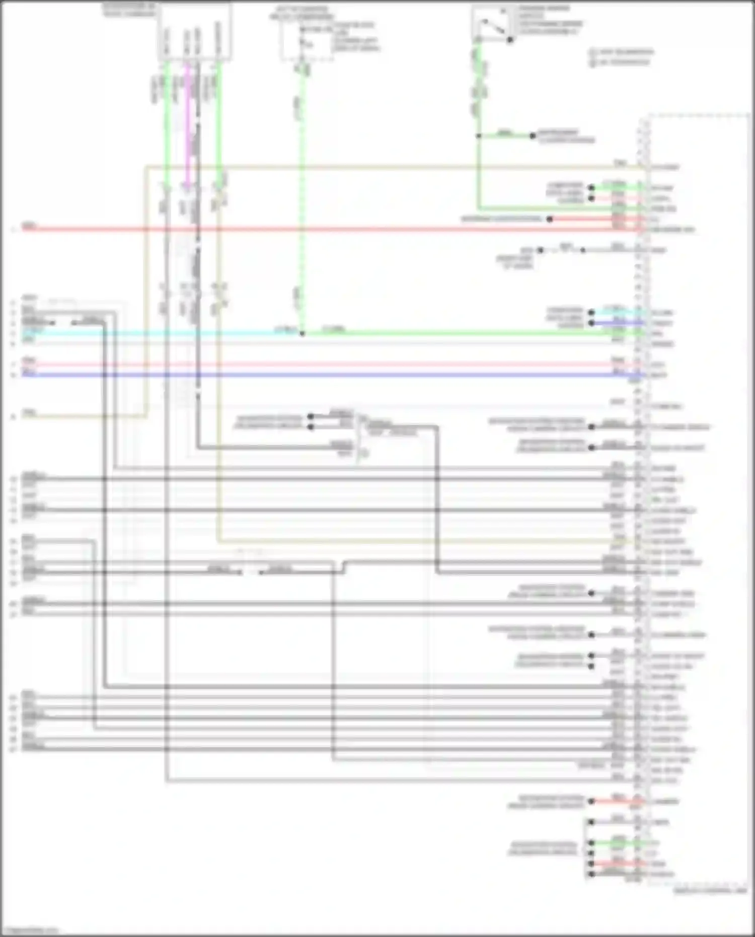 Wiring diagram fs cont for Infiniti QX60 I facelift (2016-2021) (2 of 7)