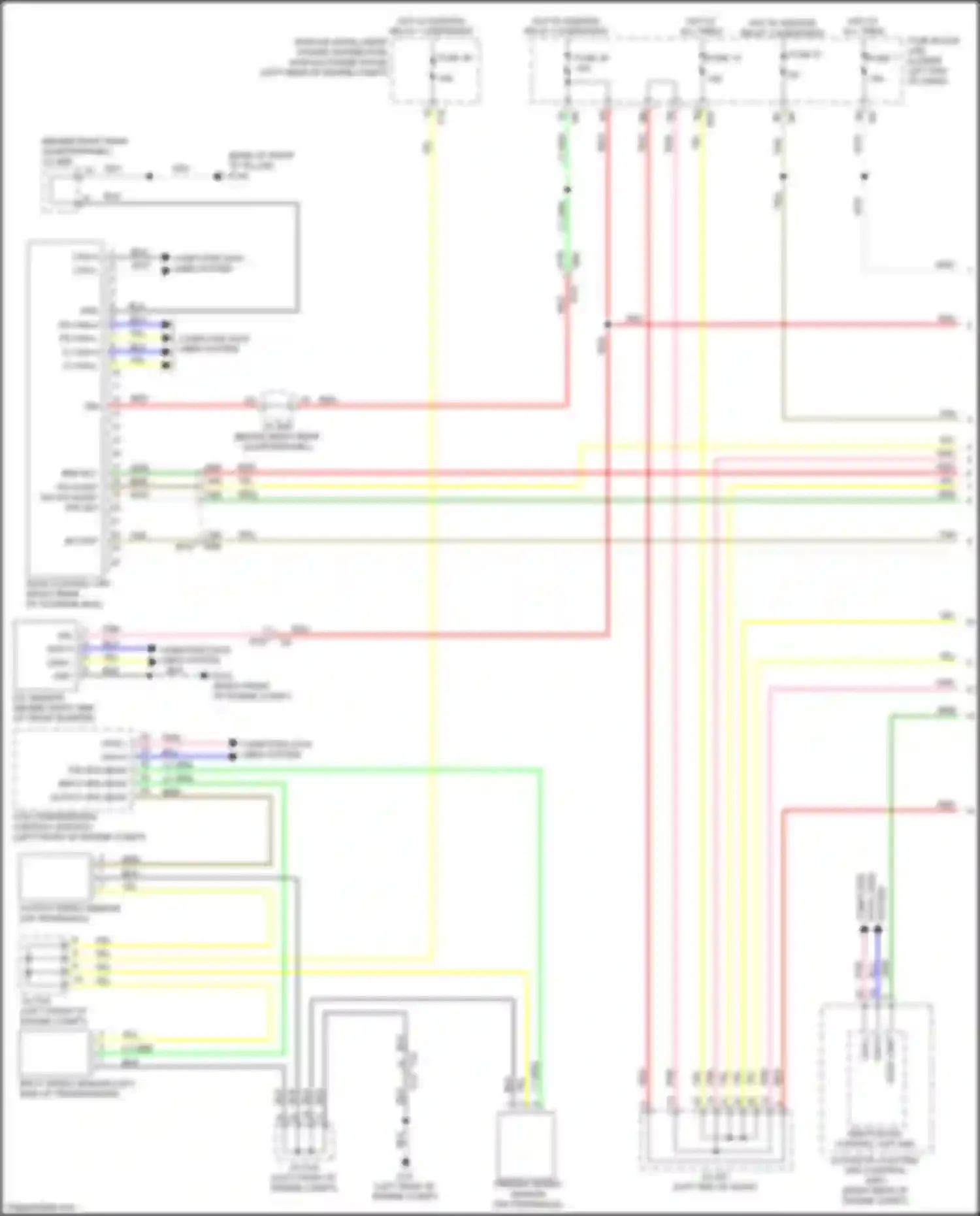 Wiring diagram fuse 30 for Infiniti QX60 I facelift (2016-2021) (6 of 20)