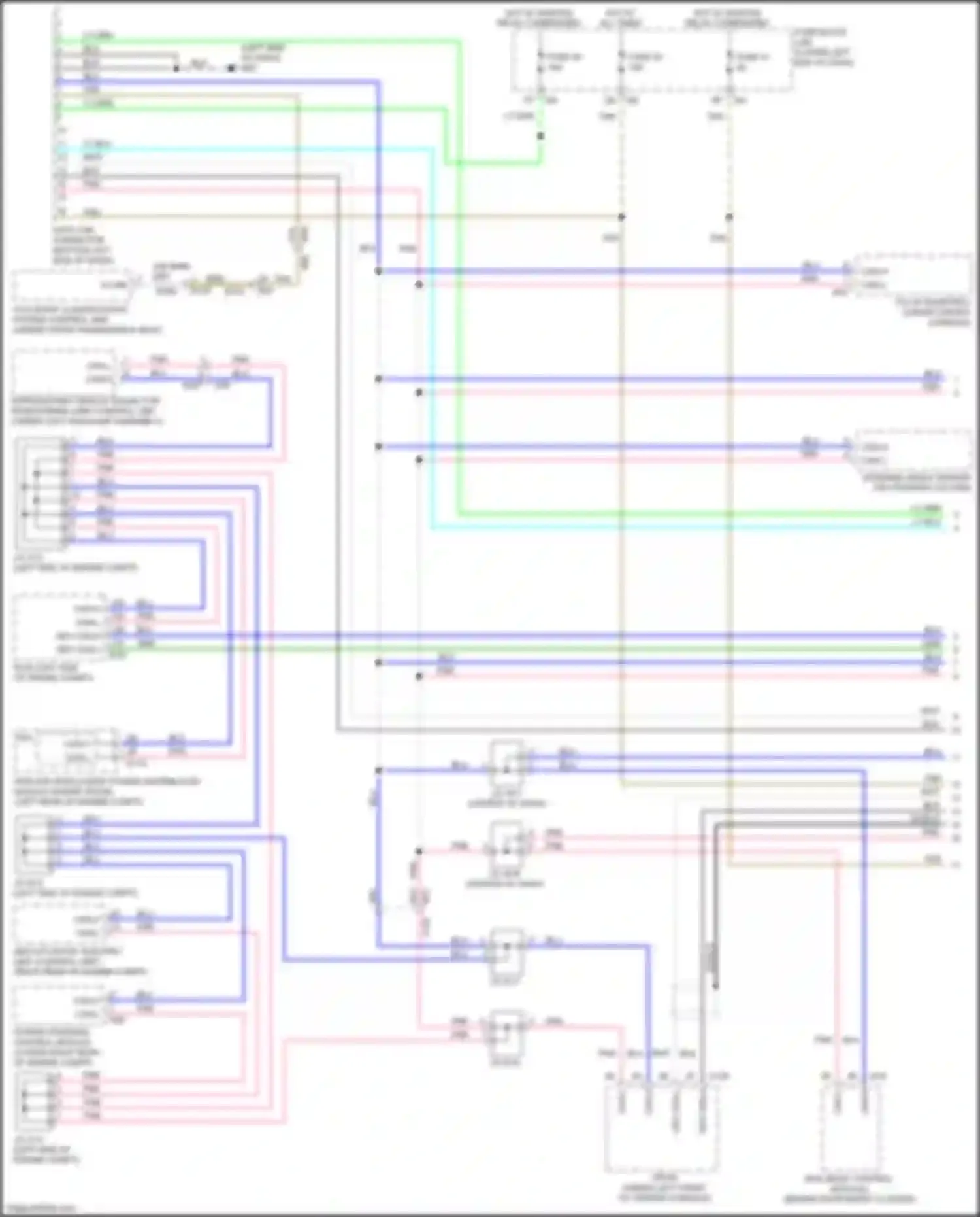 Wiring diagram fuse 31 for Infiniti QX60 I facelift (2016-2021) (13 of 28)