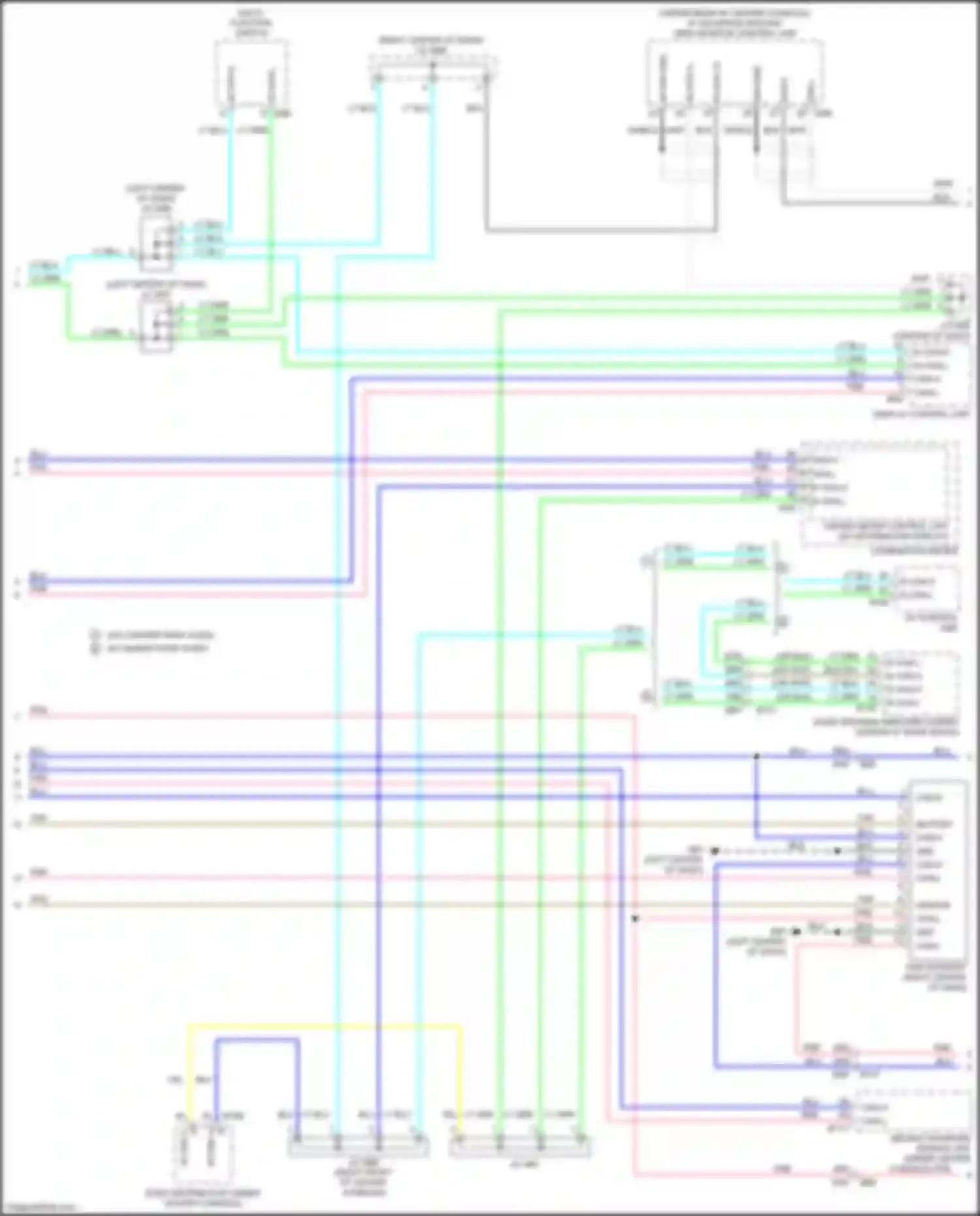 Wiring diagram gnd pnk can-l for Infiniti QX60 I facelift (2016-2021) (1 of 1)