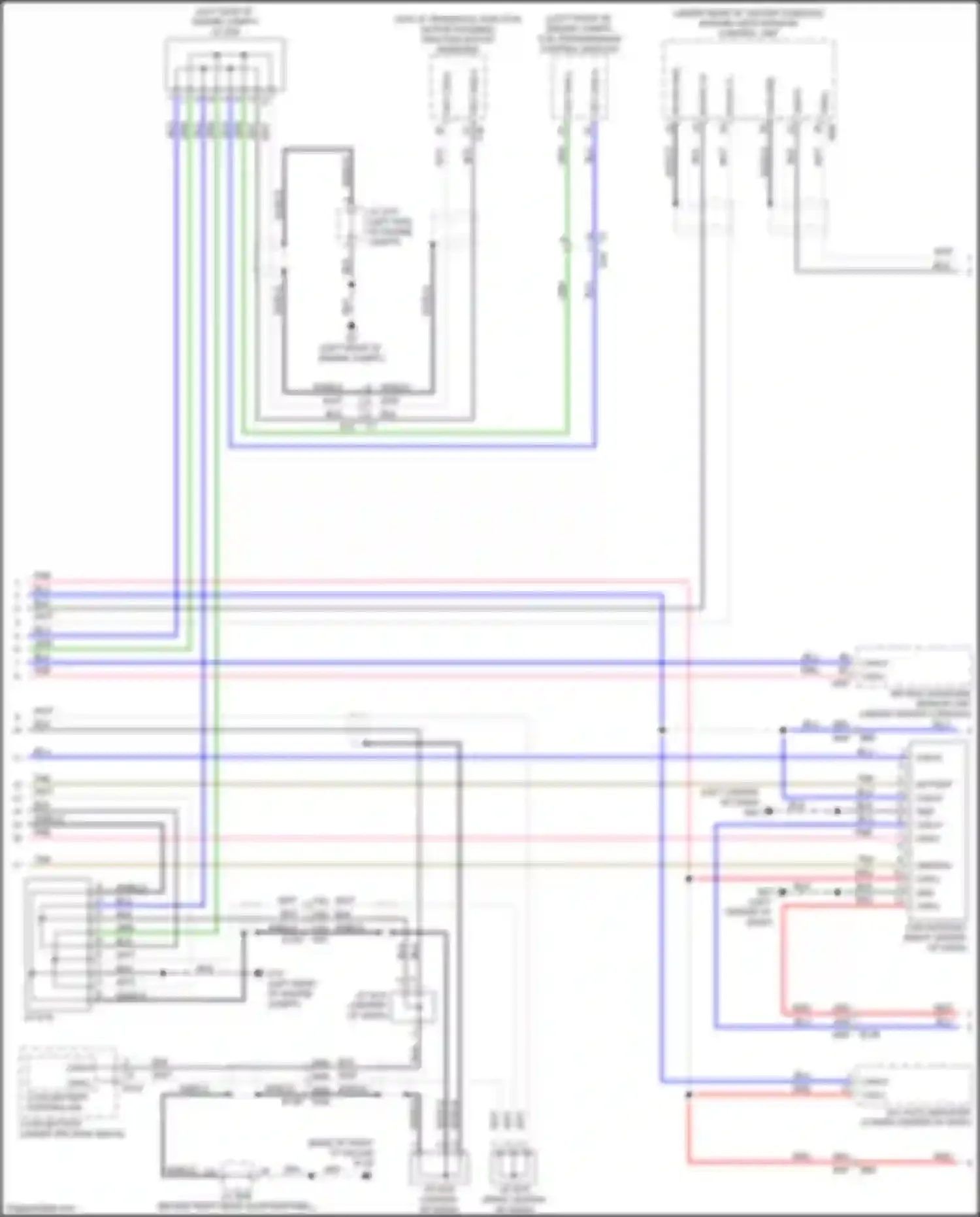 Wiring diagram hev can-l for Infiniti QX60 I facelift (2016-2021) (2 of 8)