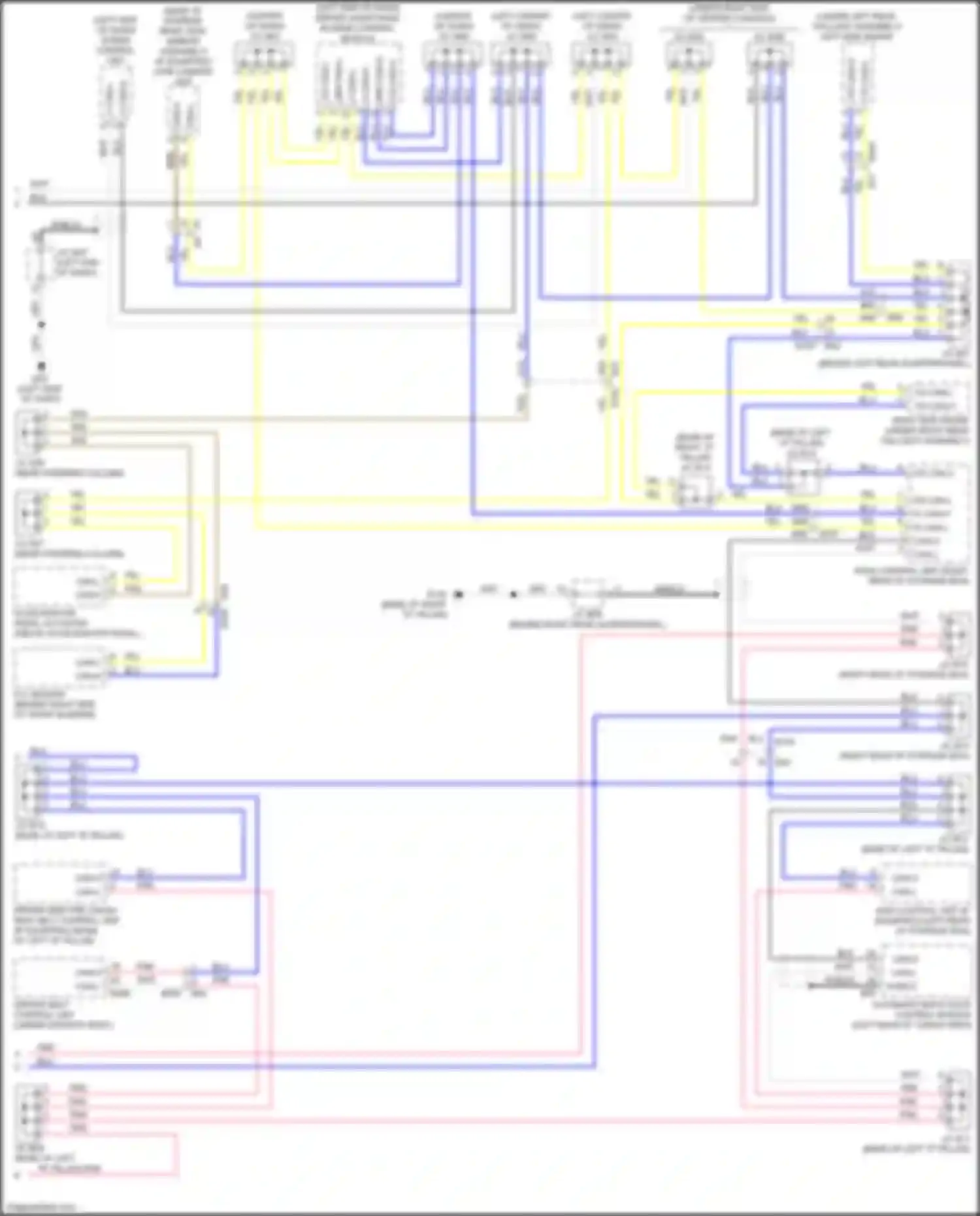 Wiring diagram ic can l for Infiniti QX60 I facelift (2016-2021) (1 of 3)