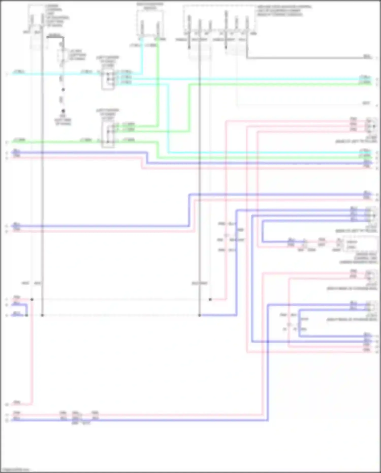 Wiring diagram m-can 1 l for Infiniti QX60 I facelift (2016-2021) (1 of 1)