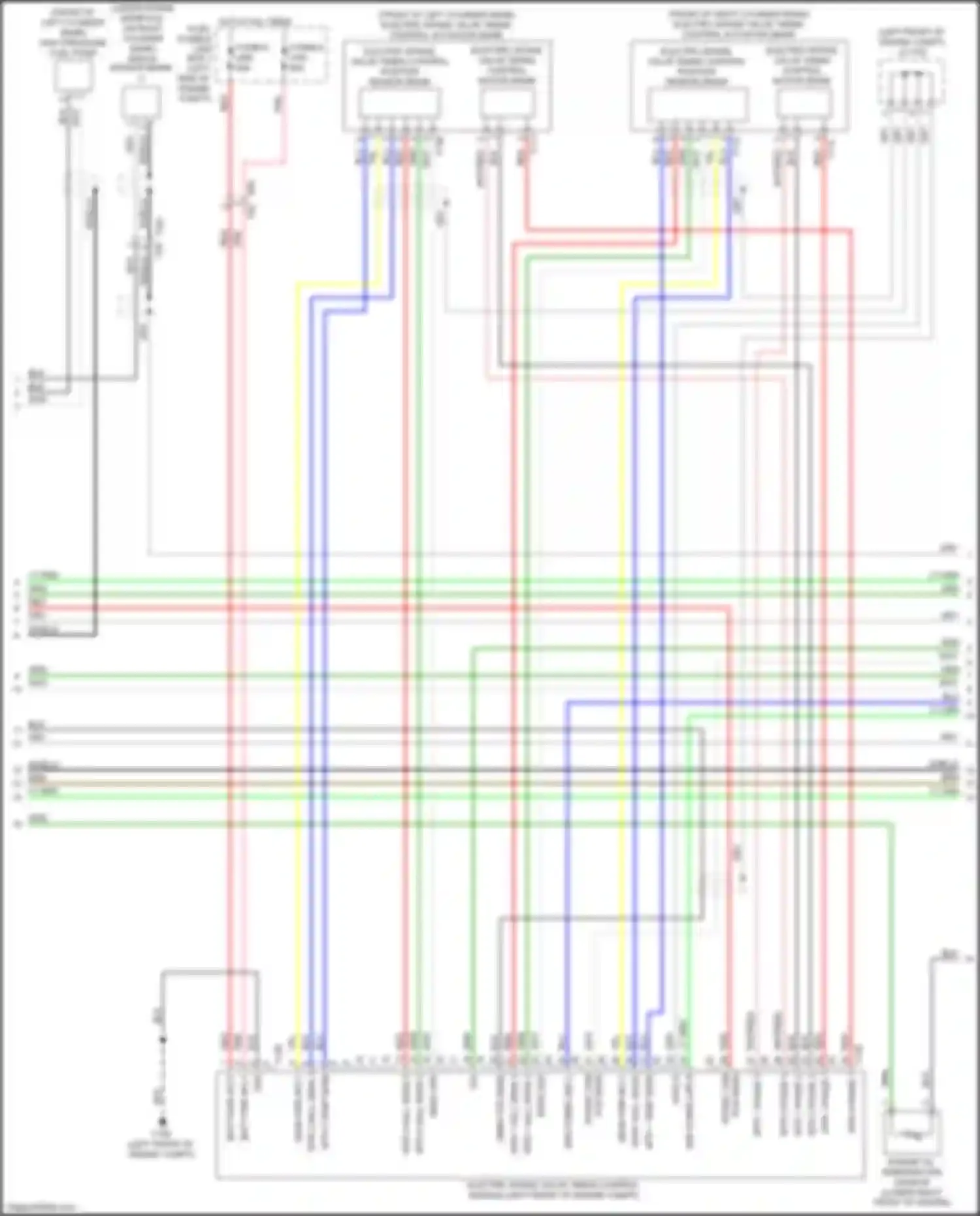 Wiring diagram mtr 1 phase 2 for Infiniti QX60 I facelift (2016-2021) (1 of 1)