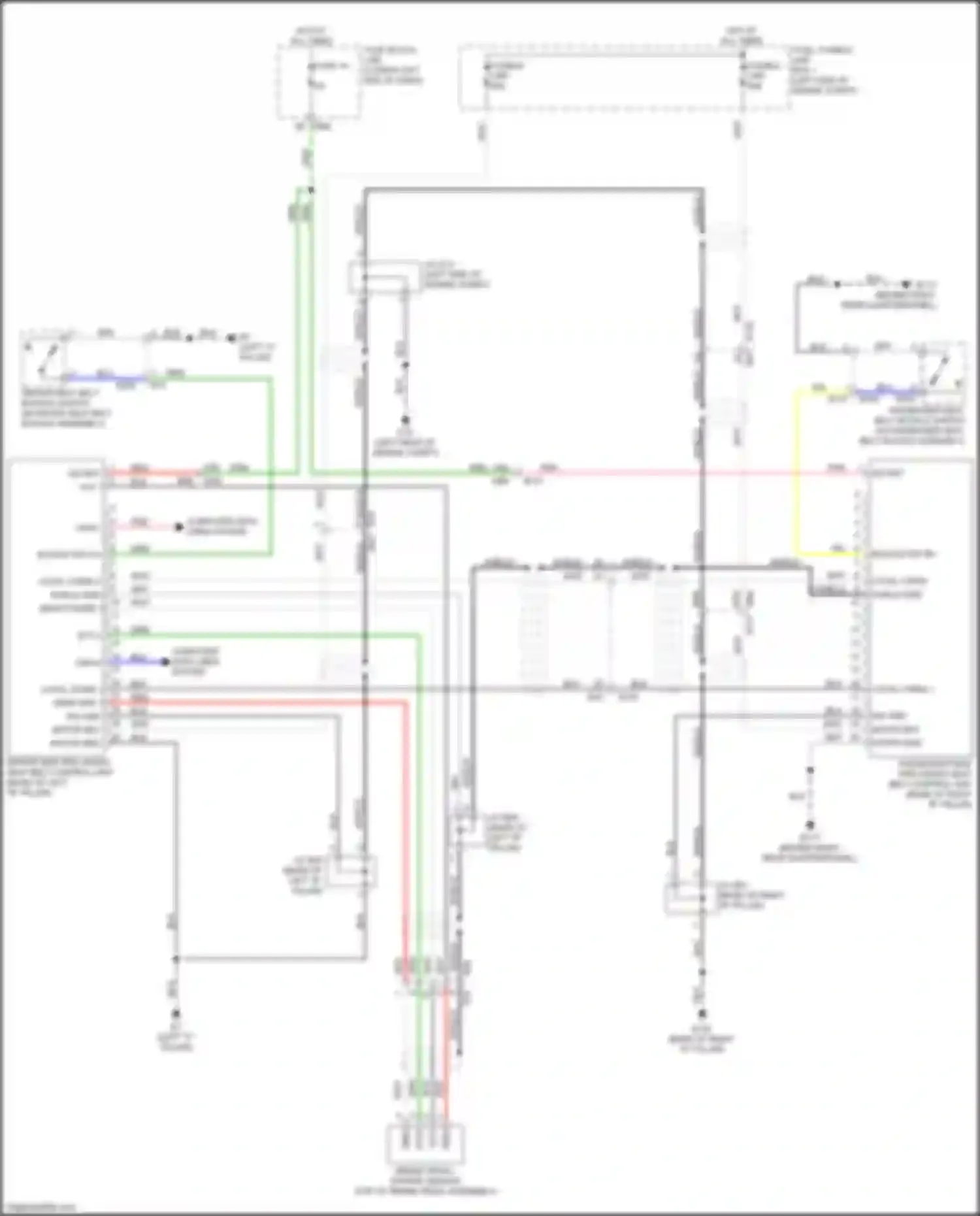 Wiring diagram out 1 - for Infiniti QX60 I facelift (2016-2021) (4 of 4)