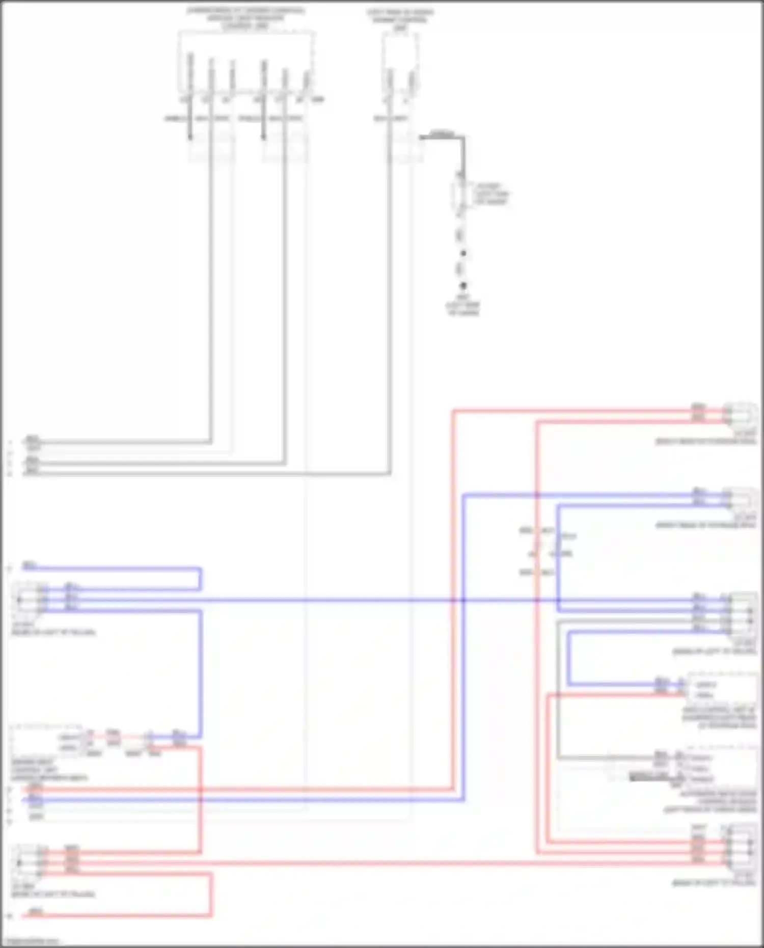 Wiring diagram pnk for Infiniti QX60 I facelift (2016-2021) (97 of 159)