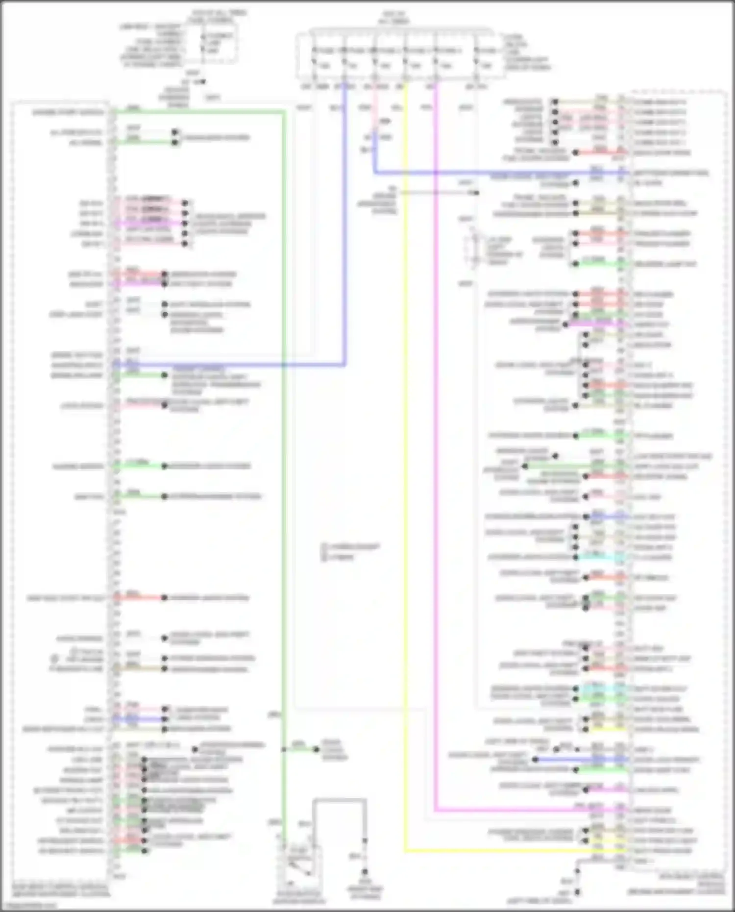 Wiring diagram rl flasher for Infiniti QX60 I facelift (2016-2021) (1 of 2)