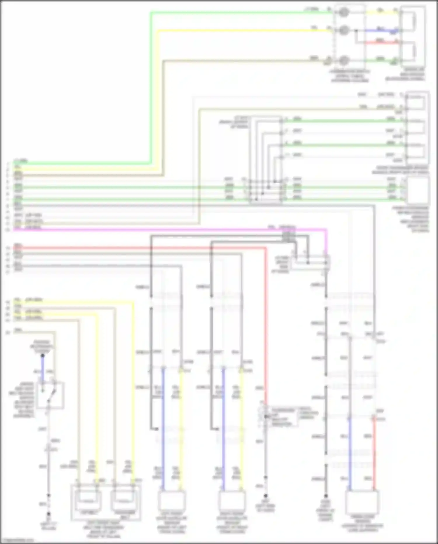 Wiring diagram shield (or for Infiniti QX60 I facelift (2016-2021) (1 of 1)