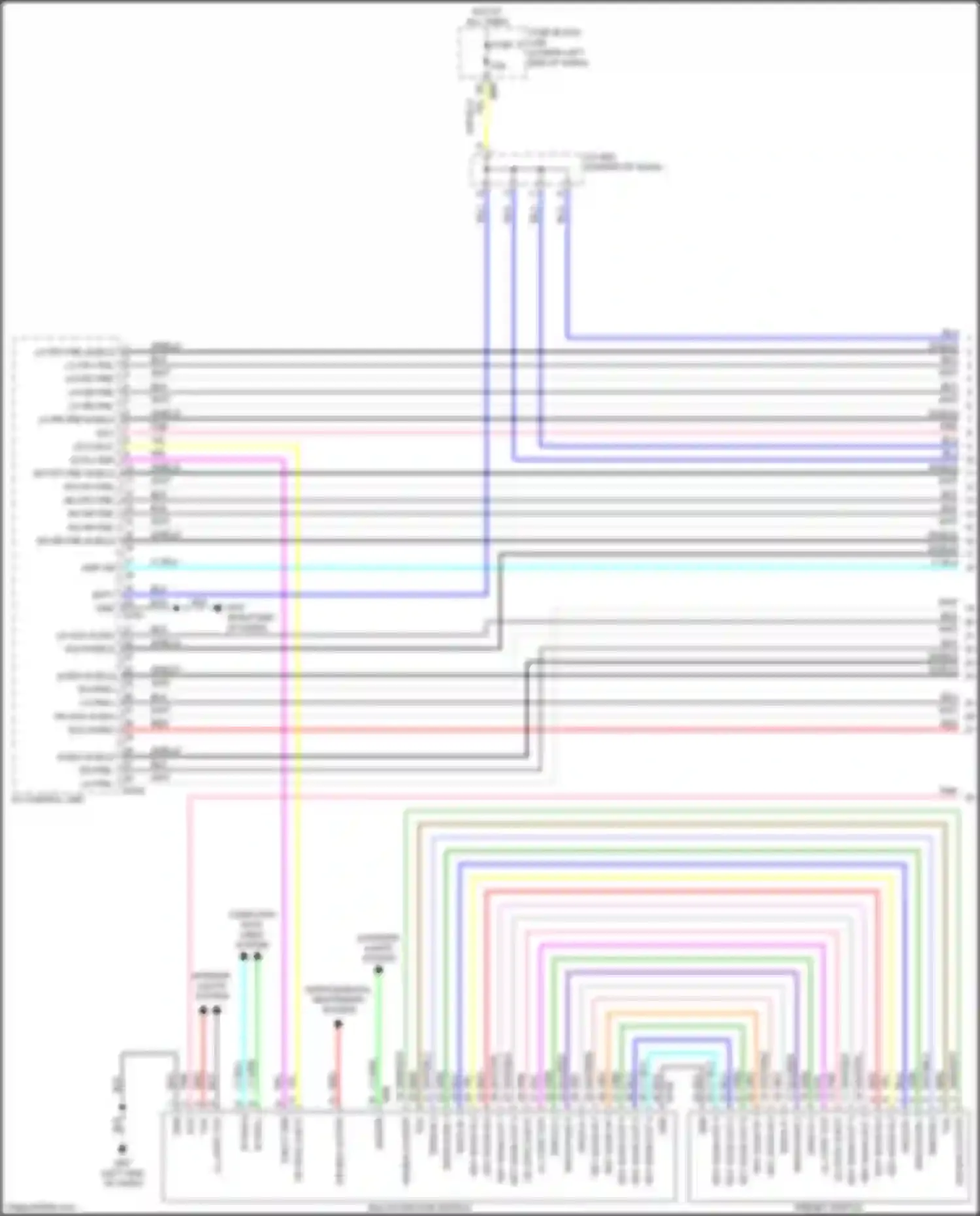 Wiring diagram tail lh for Infiniti QX60 I facelift (2016-2021) (2 of 7)