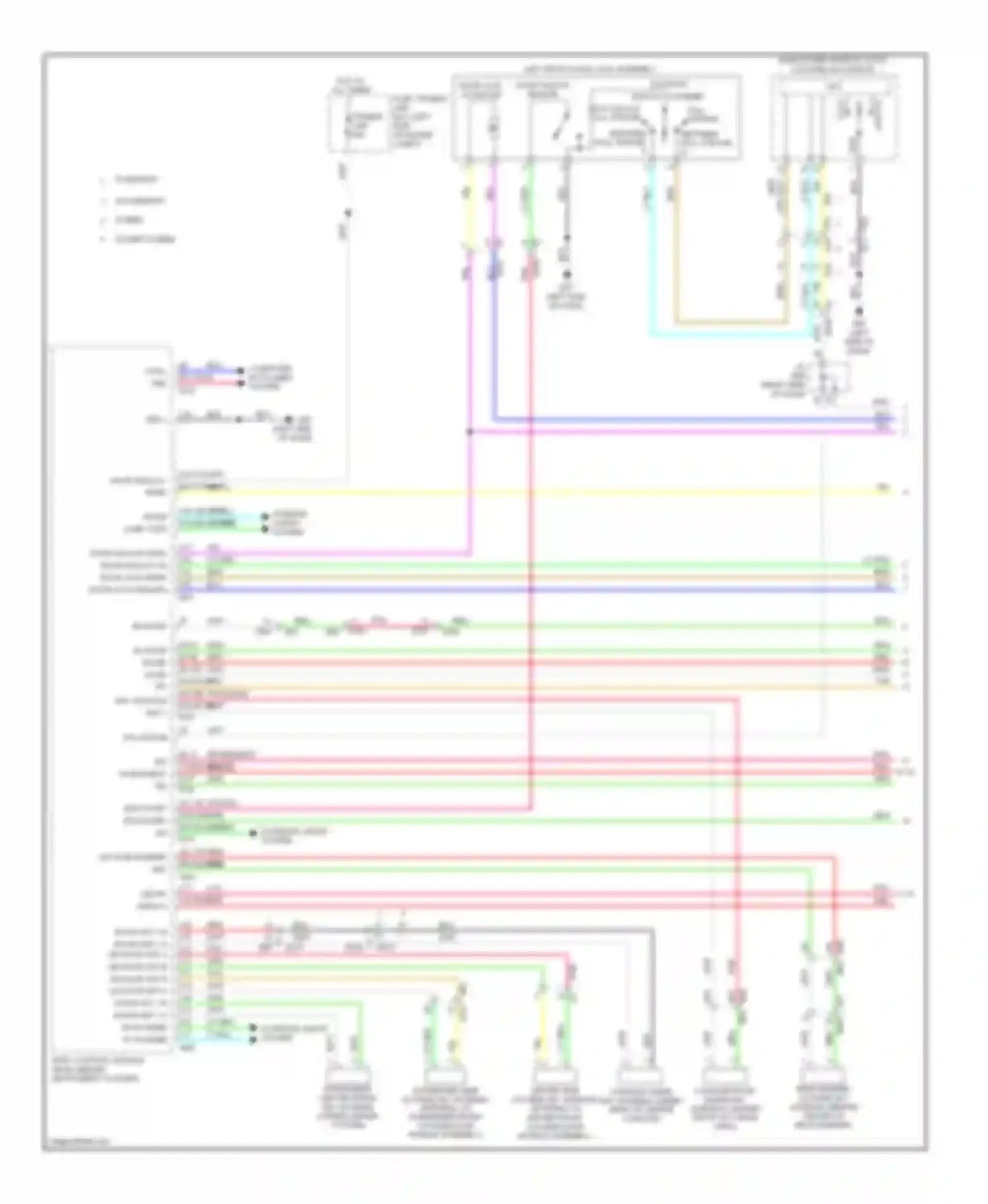 QX60 Infiniti I (2013-2016): Forced entry circuit (1 of 4)