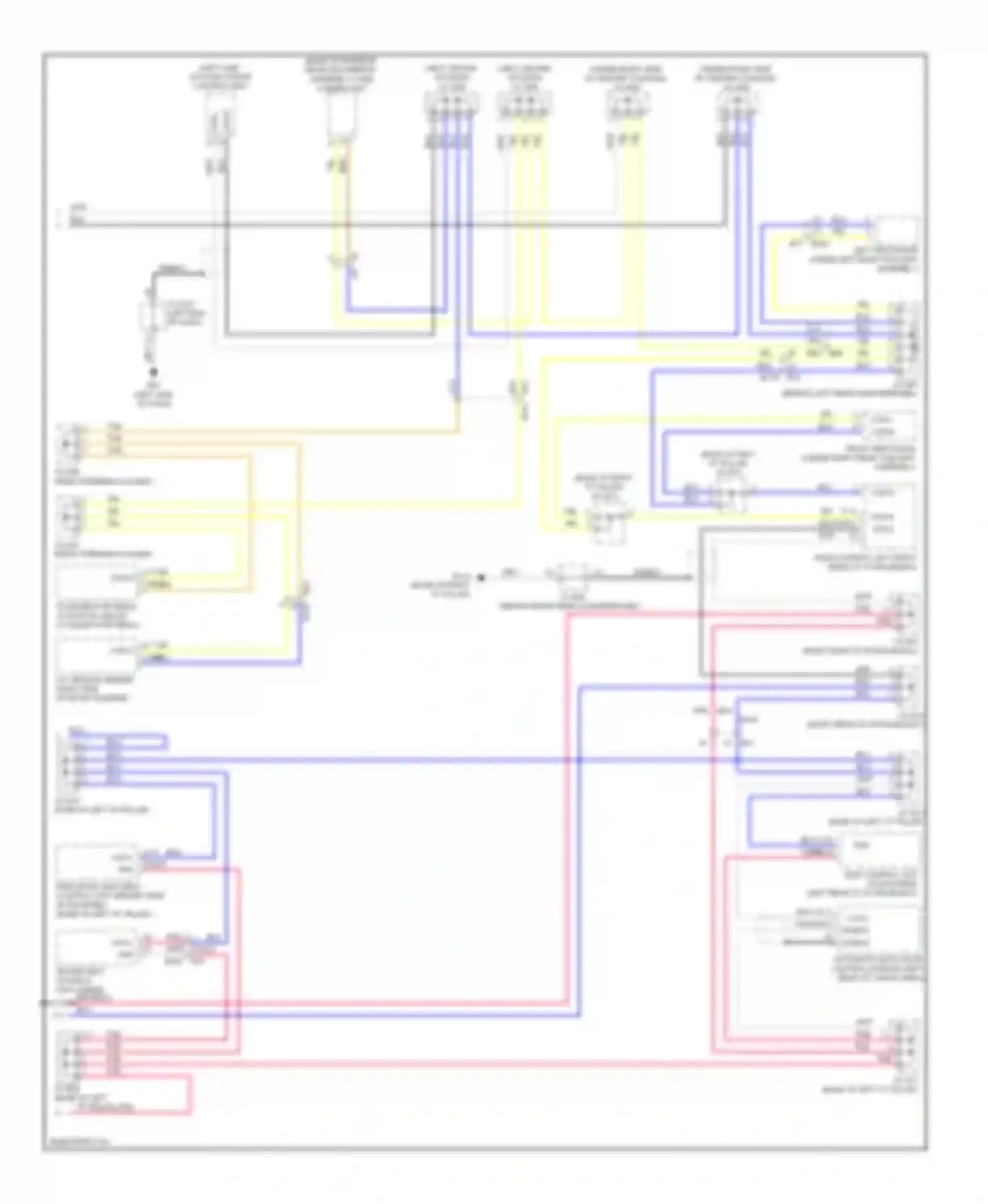 QX60 Infiniti I (2013-2016): Computer data lines circuit, except hybrid with memory with icc (3 of 3)
