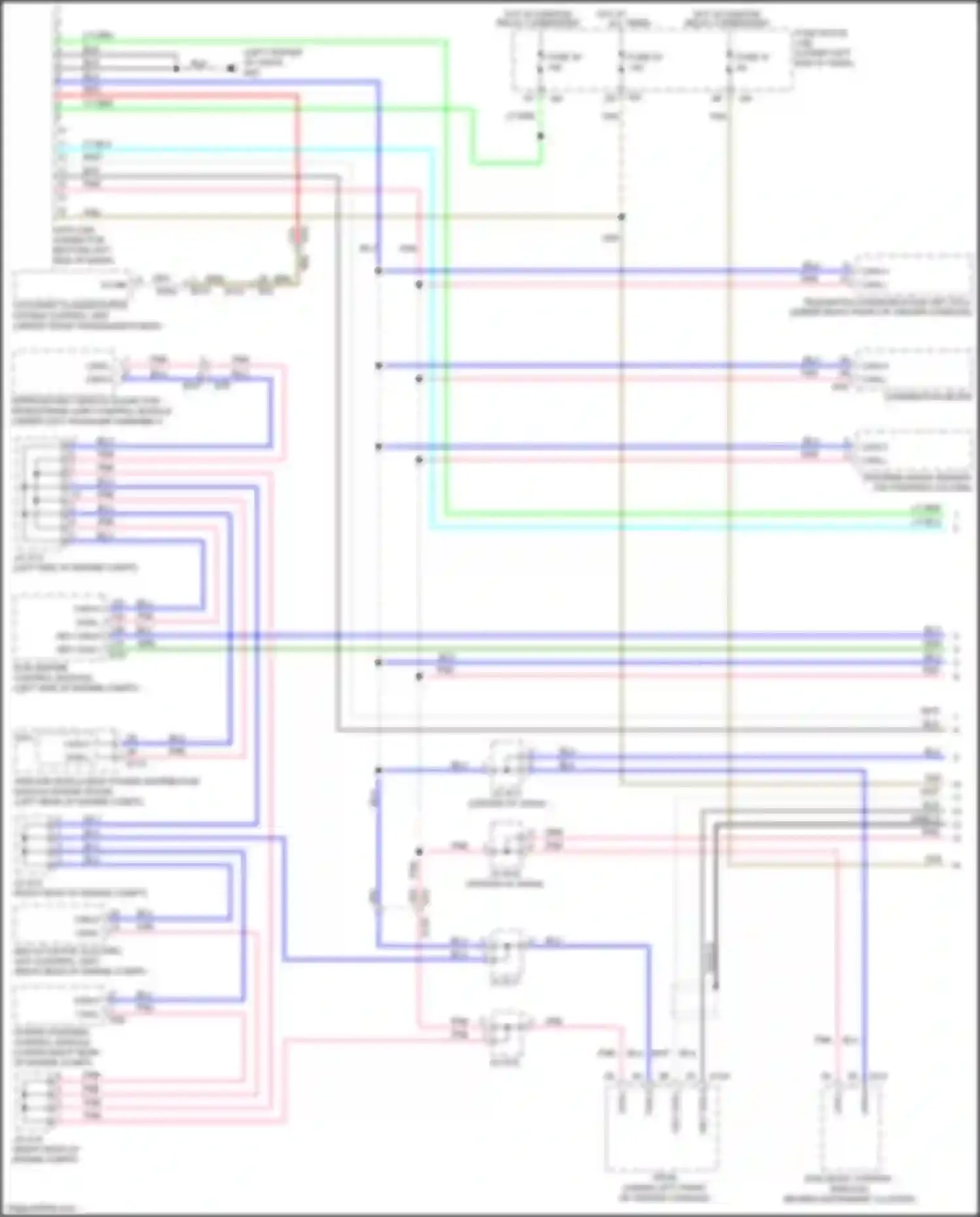 QX60 Infiniti I (2013-2016): Computer data lines circuit, hybrid w/ memory w/ icc (1 of 4)