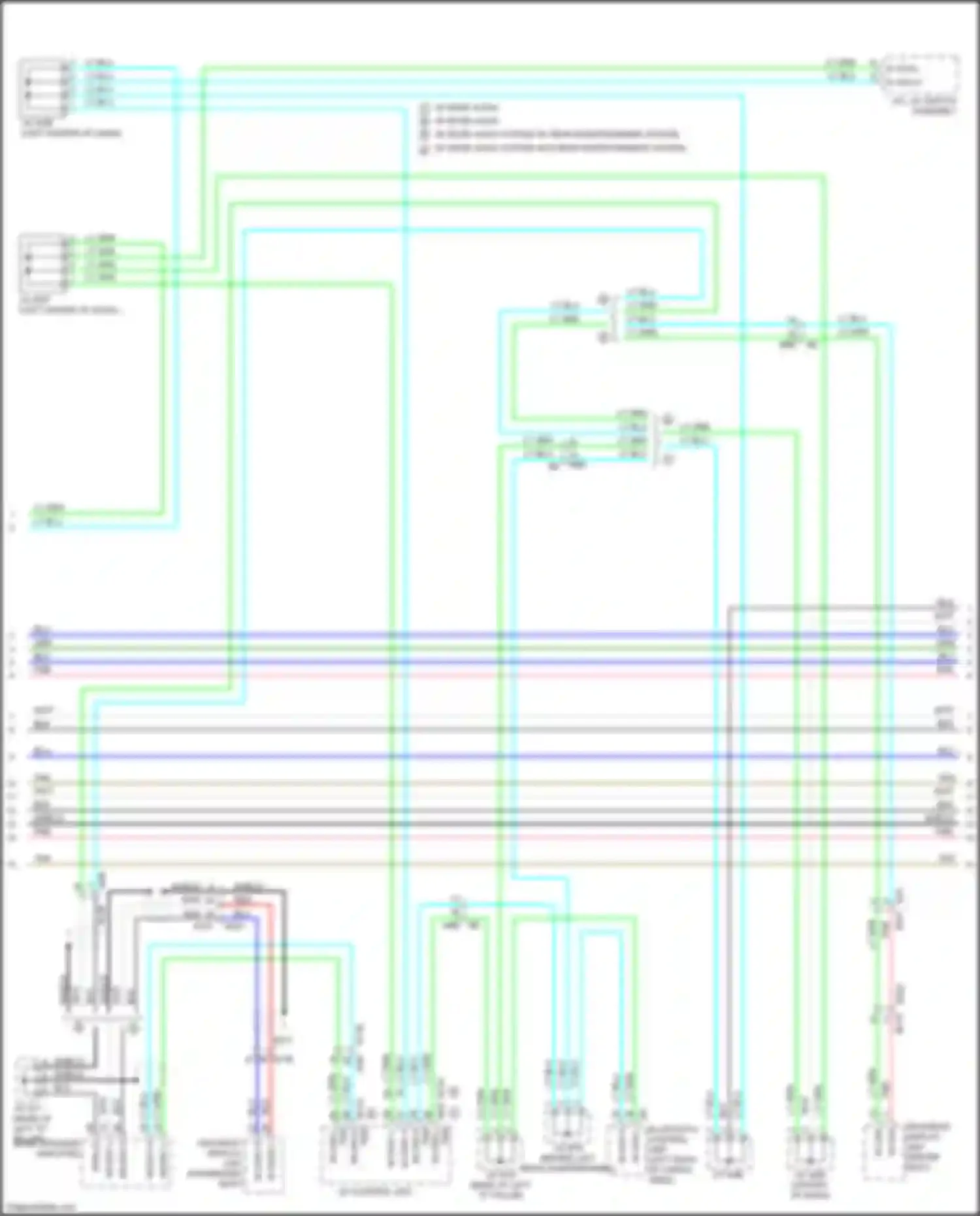 QX60 Infiniti I (2013-2016): Computer data lines circuit, hybrid w/ memory w/ icc (2 of 4)